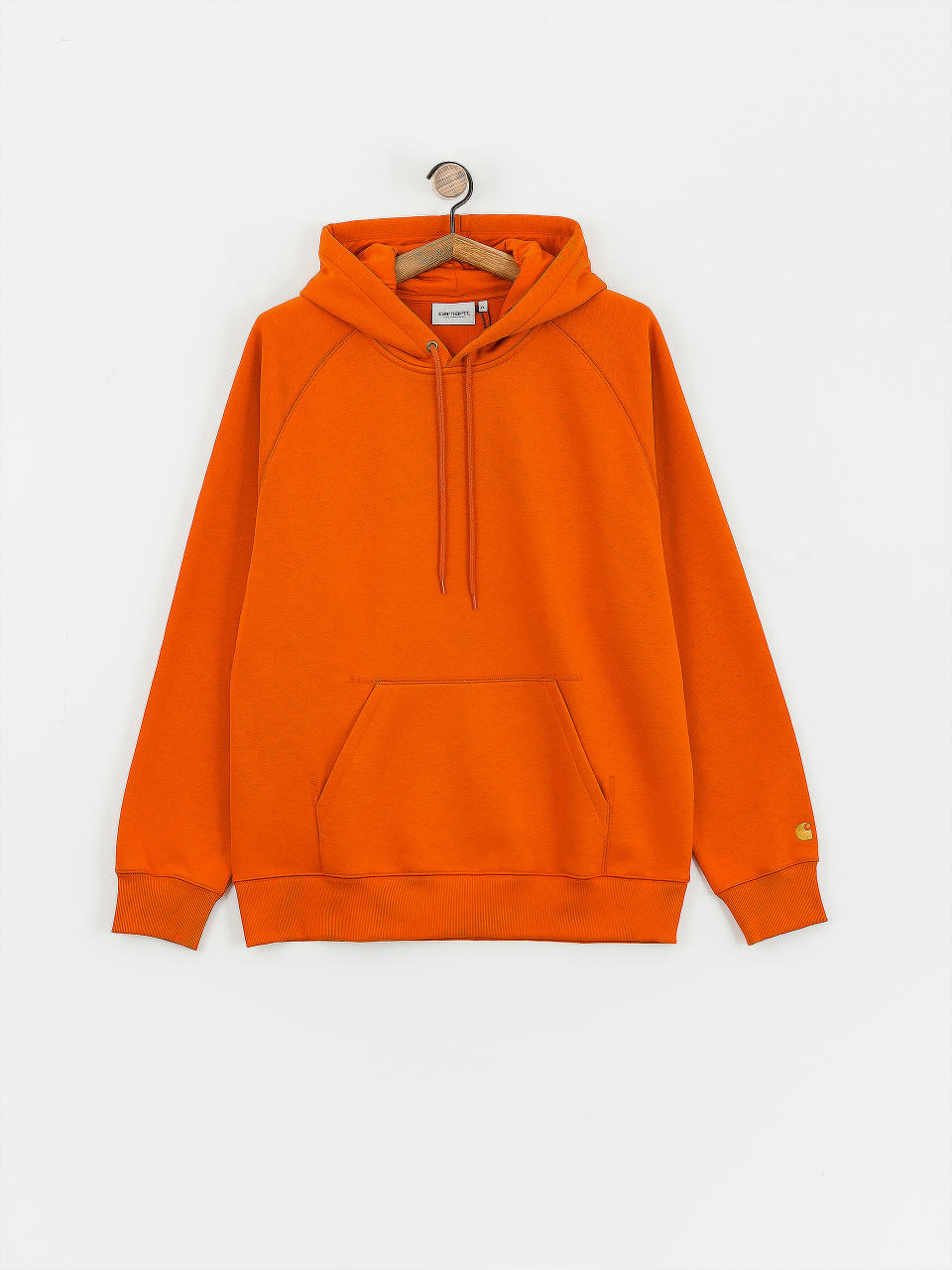 Mikina s kapucňou Carhartt WIP Chase HD (turmeric/gold)