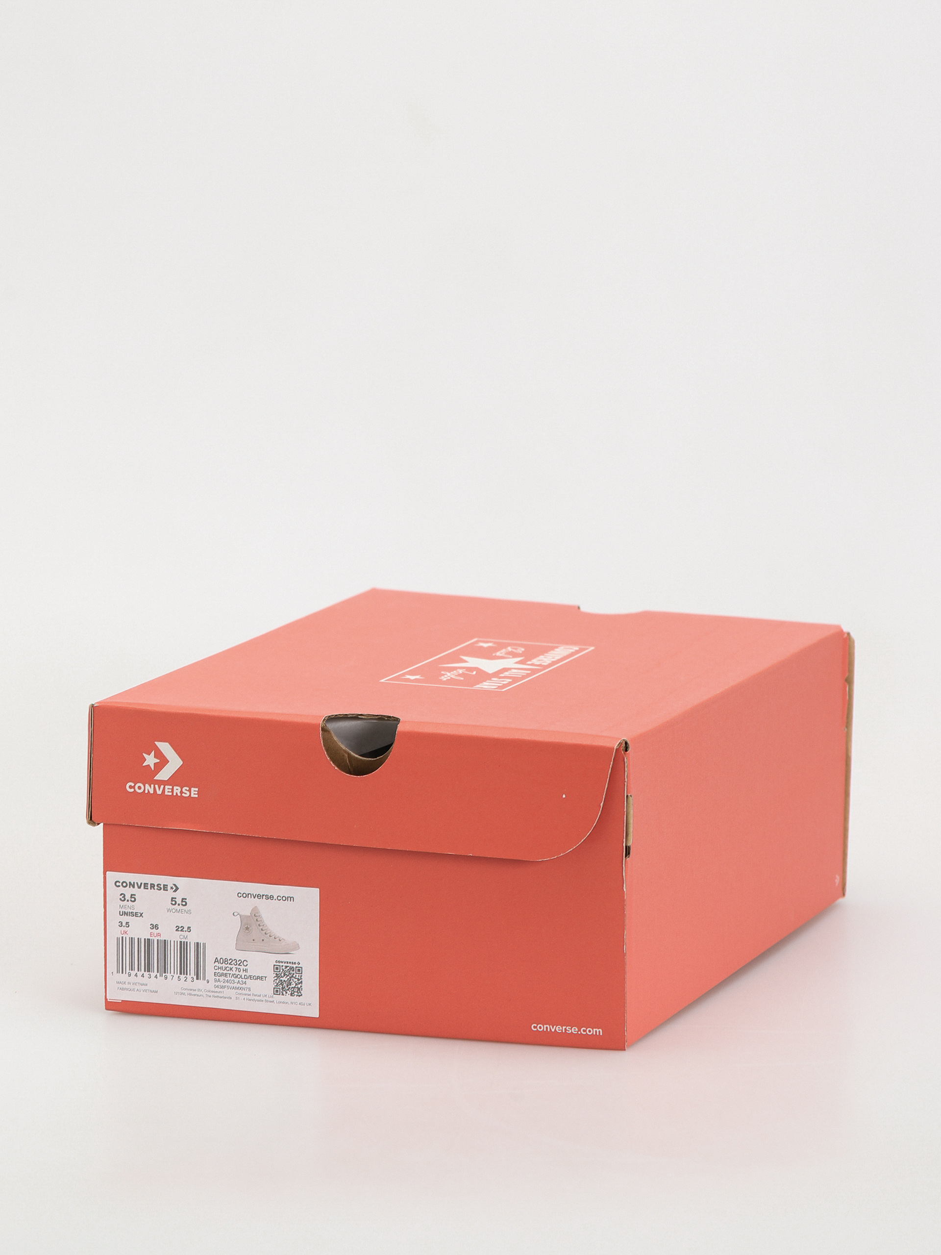 Tenisky Converse Chuck 70 Hi (egret/gold/egret)