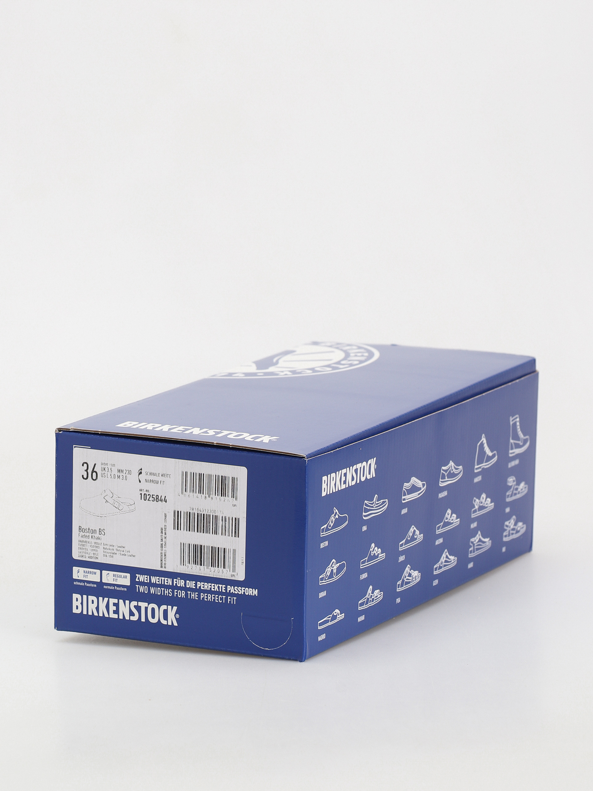 Šľapky Birkenstock Boston Suede Leather Narrow Wmn (faded khaki)