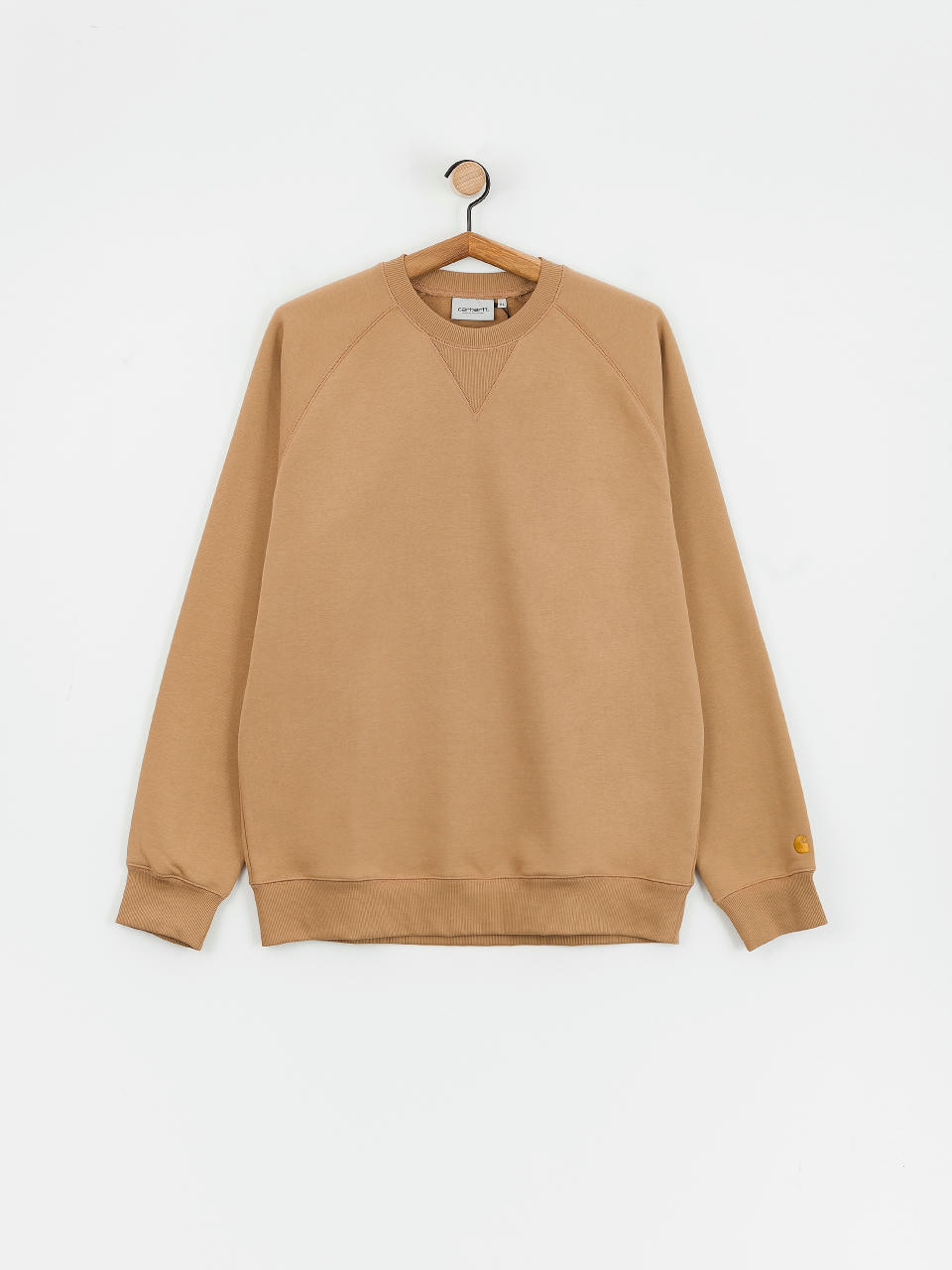 Mikina Carhartt WIP Chase (peanut/gold)