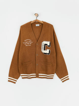 Sveter Carhartt WIP Brown Ducks Cardigan (hamilton brown/wax)