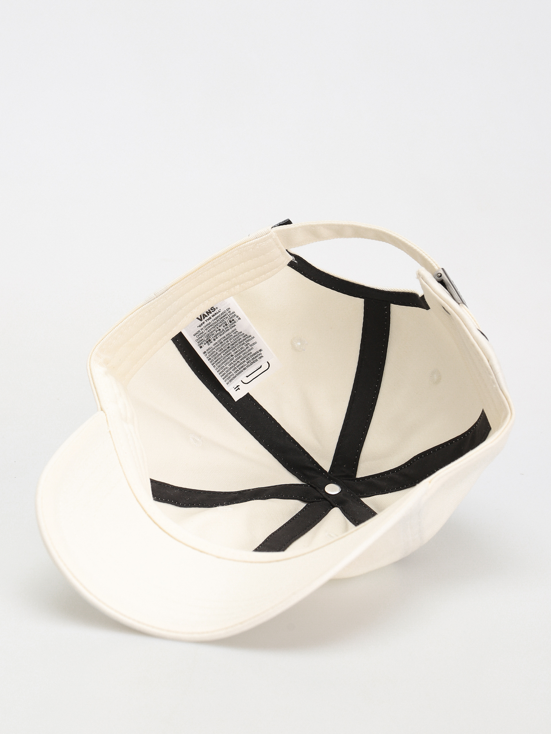 Šiltovka Vans Court Side Curved Bill Jockey (marshmallow)