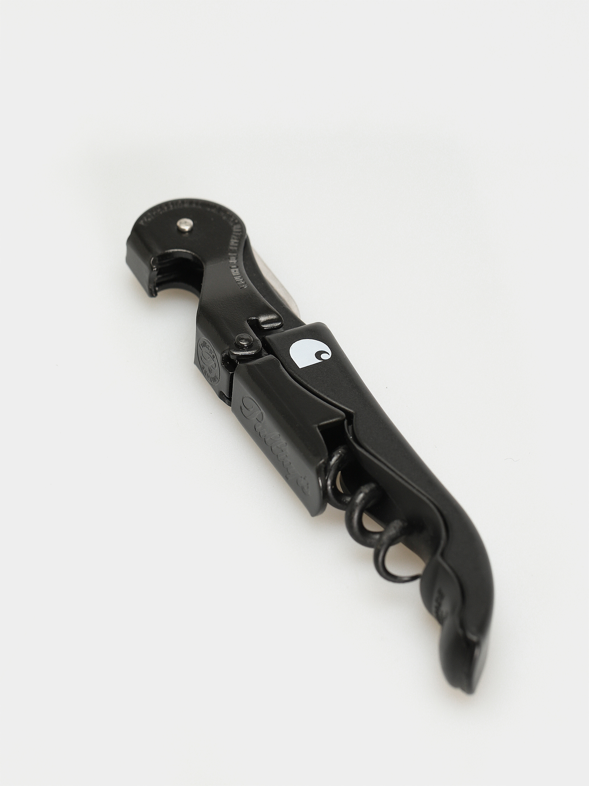 Akcesoria Carhartt WIP Script Pulltaps Corkscrew (black/white)