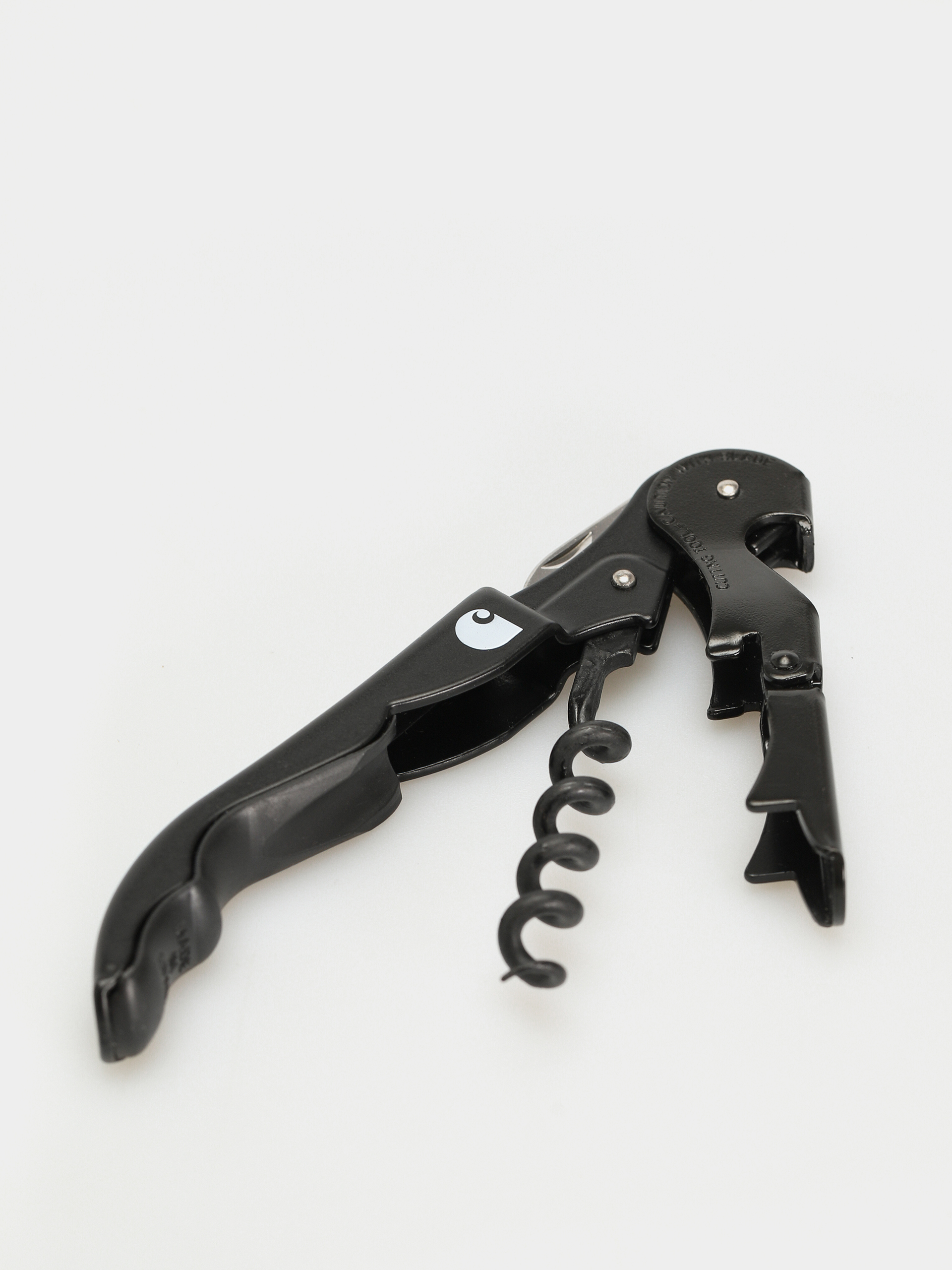 Akcesoria Carhartt WIP Script Pulltaps Corkscrew (black/white)