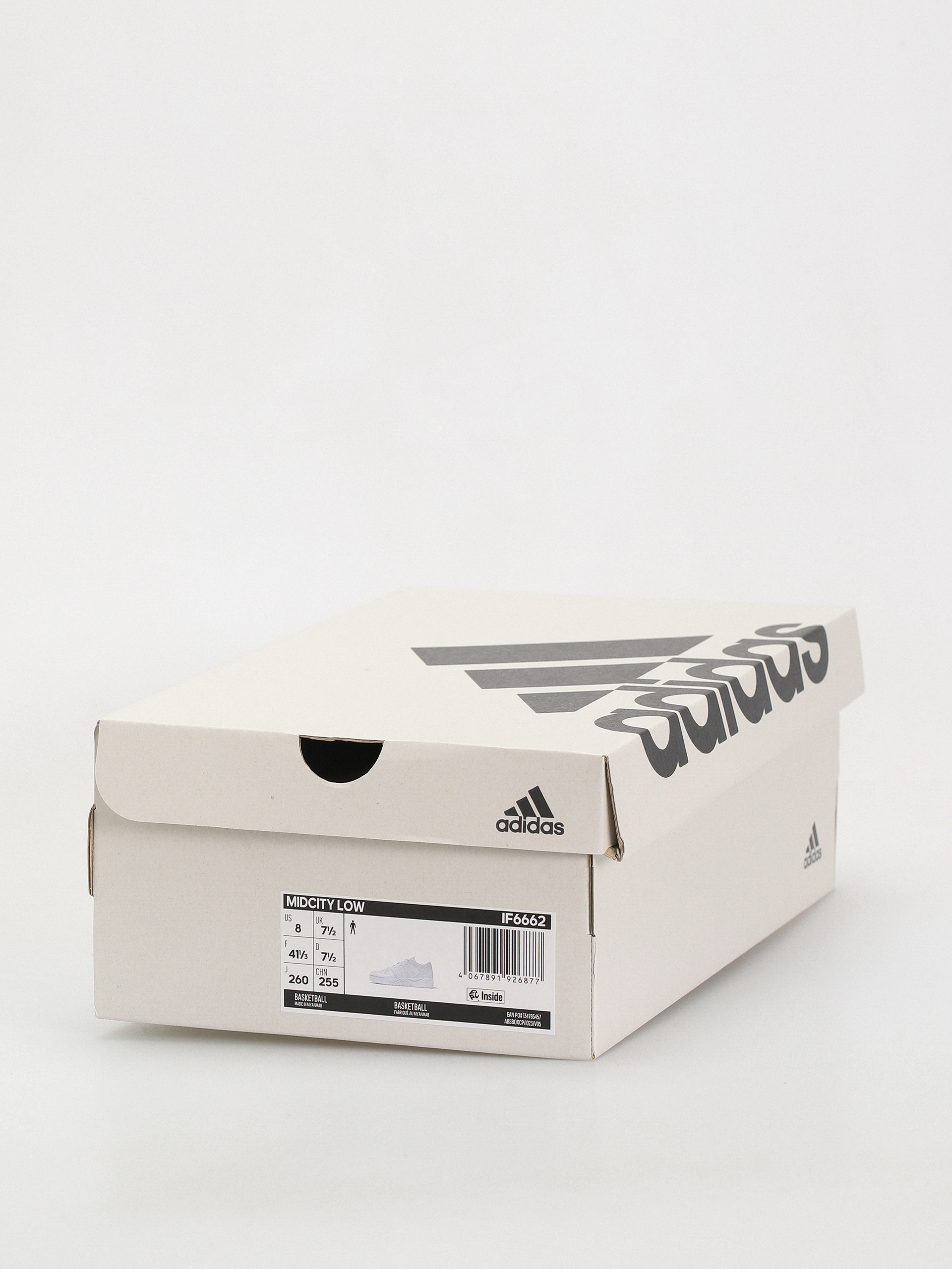 Topánky adidas Midcity Low (ftwwht/ftwwht/greone)
