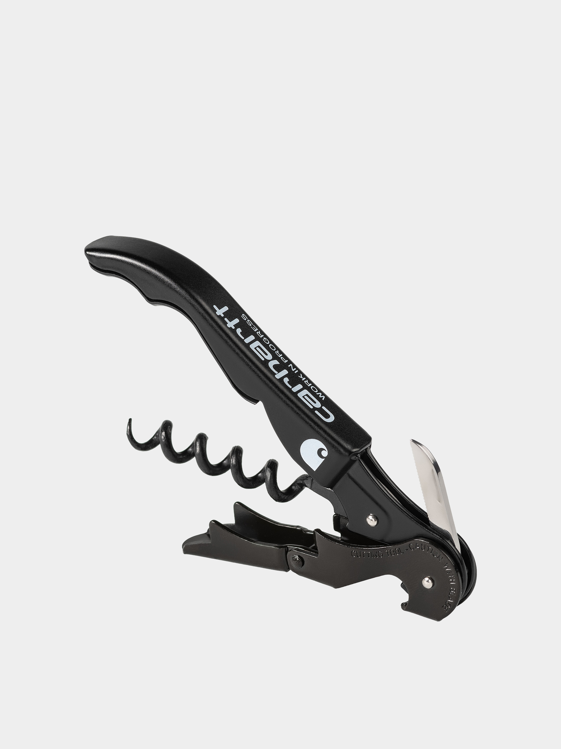 Akcesoria Carhartt WIP Script Pulltaps Corkscrew (black/white)