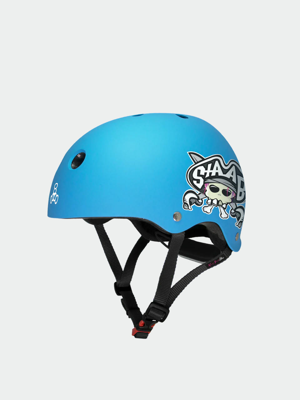 Prilba Triple Eight Lil 8 Staab Edition Dual Certified Helmet With Eps Liner JR (neon blue)