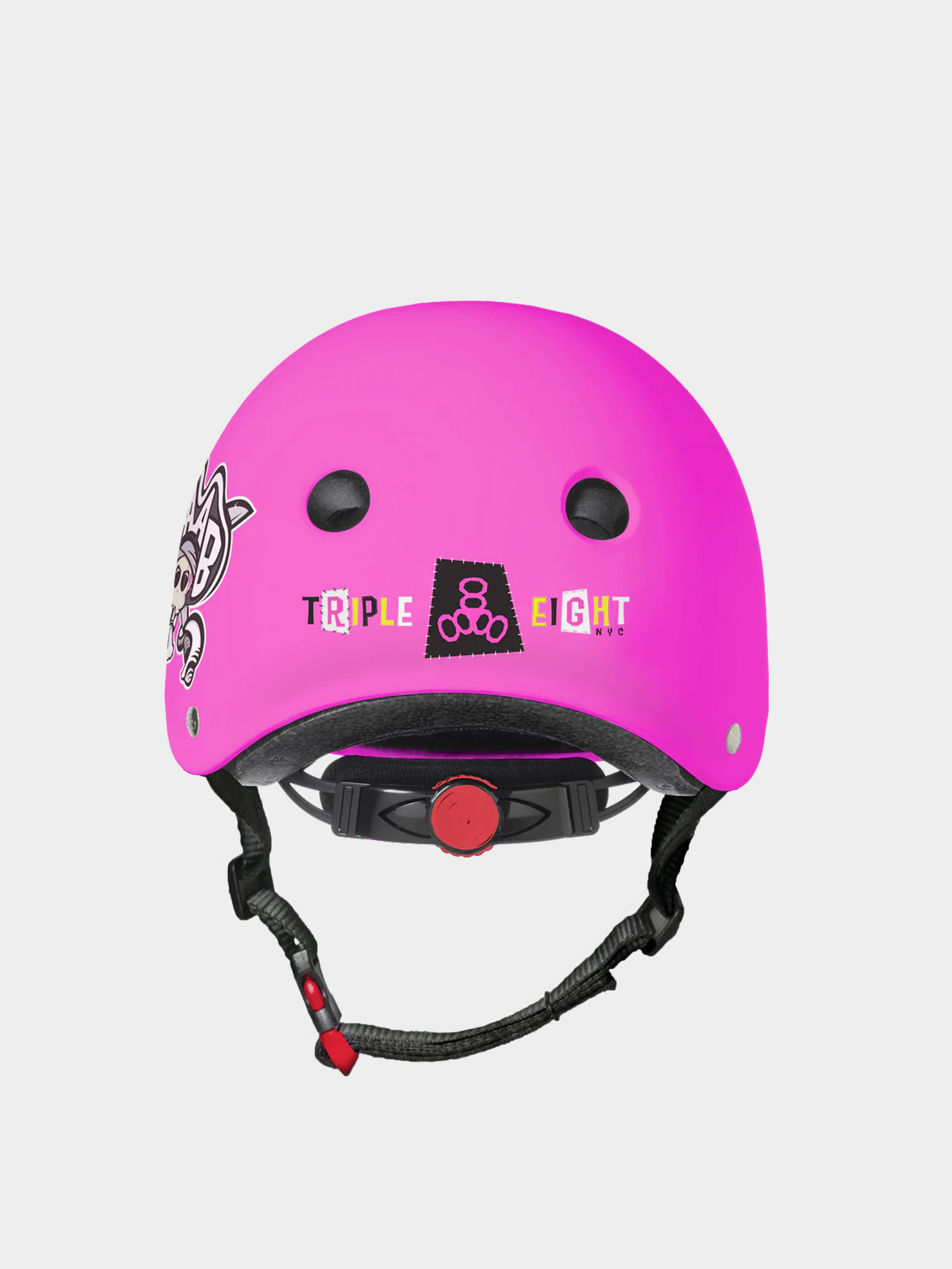 Prilba Triple Eight Lil 8 Staab Edition Dual Certified Helmet With Eps Liner JR (neon pink)