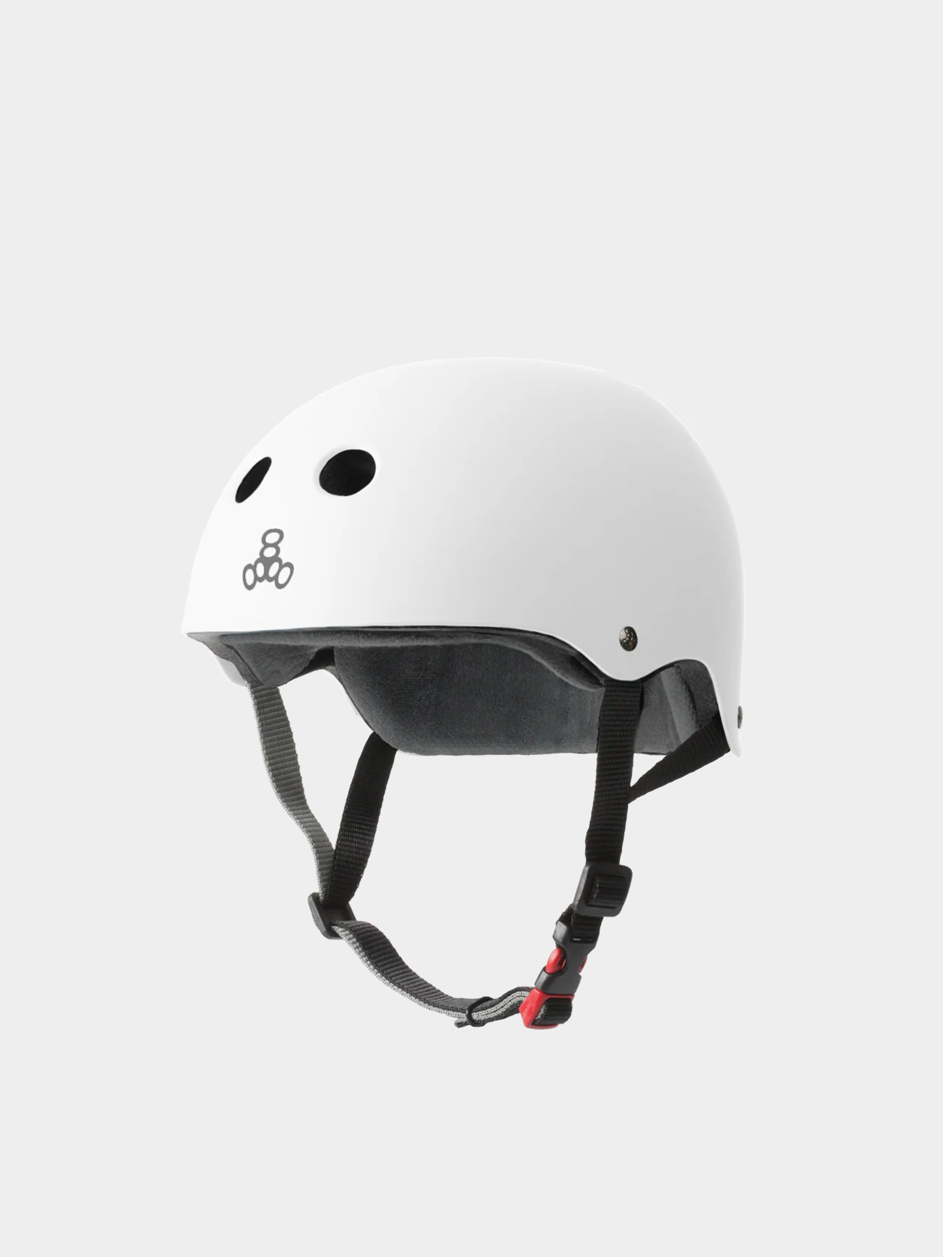 Prilba Triple Eight The Certified Sweatsaver Helmet (white rubber)