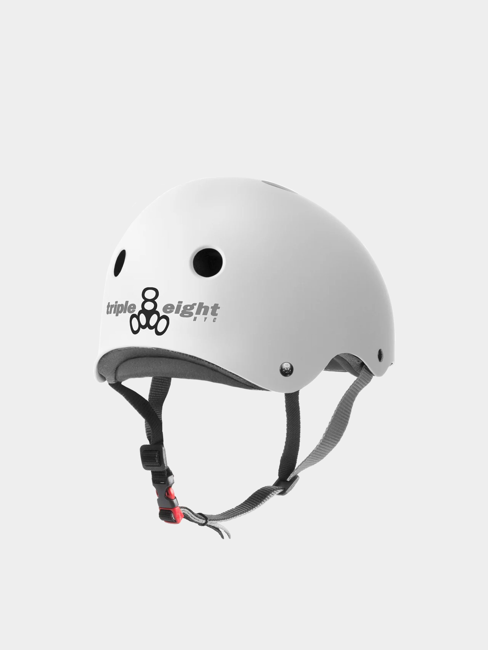 Prilba Triple Eight The Certified Sweatsaver Helmet (white rubber)