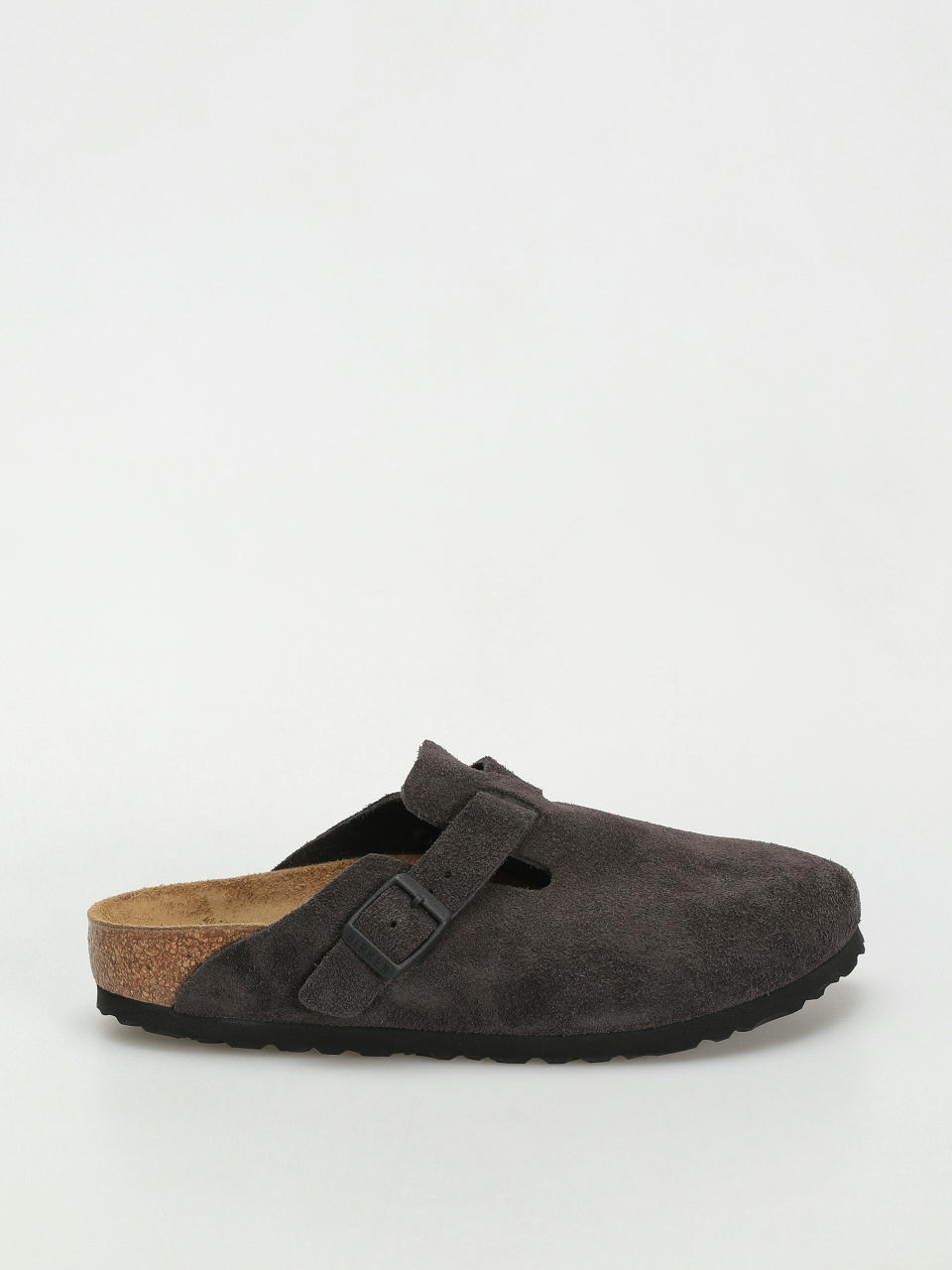 Šľapky Birkenstock Boston Suede Leather Narrow Wmn (velvet grey)