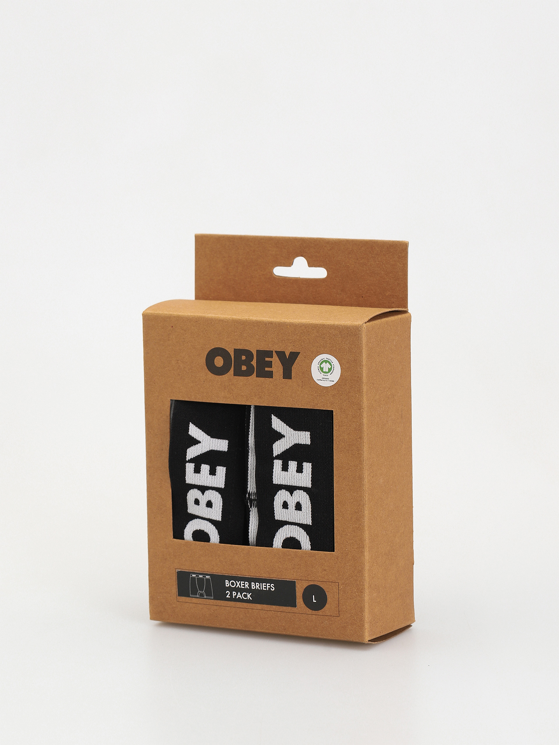Spodné prádlo OBEY Established Work 2 Pack (black)