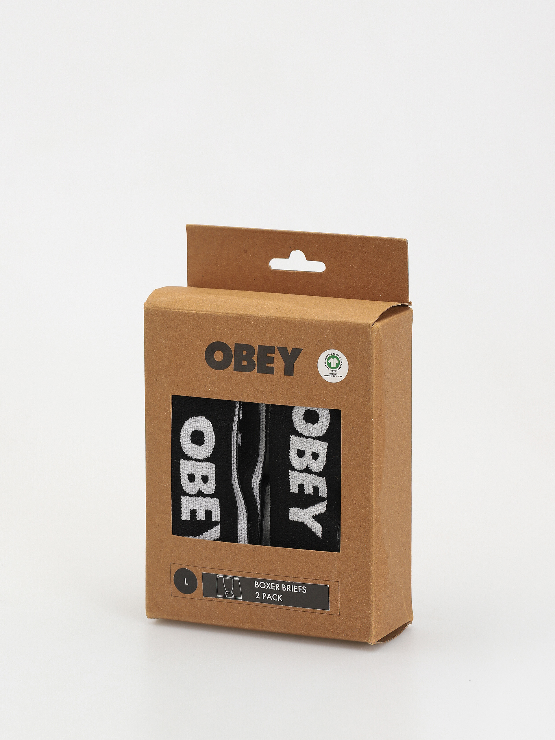 Spodné prádlo OBEY Established Work 2 Pack (white)