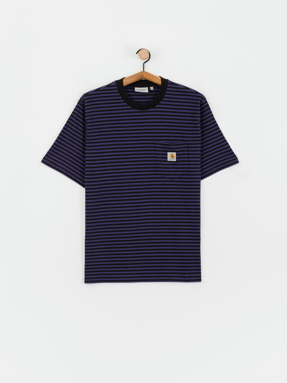 Tričko Carhartt WIP Verner Pocket (verner stripe/black/aura)