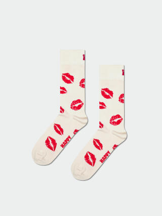 Ponožky Happy Socks Kisses (white)