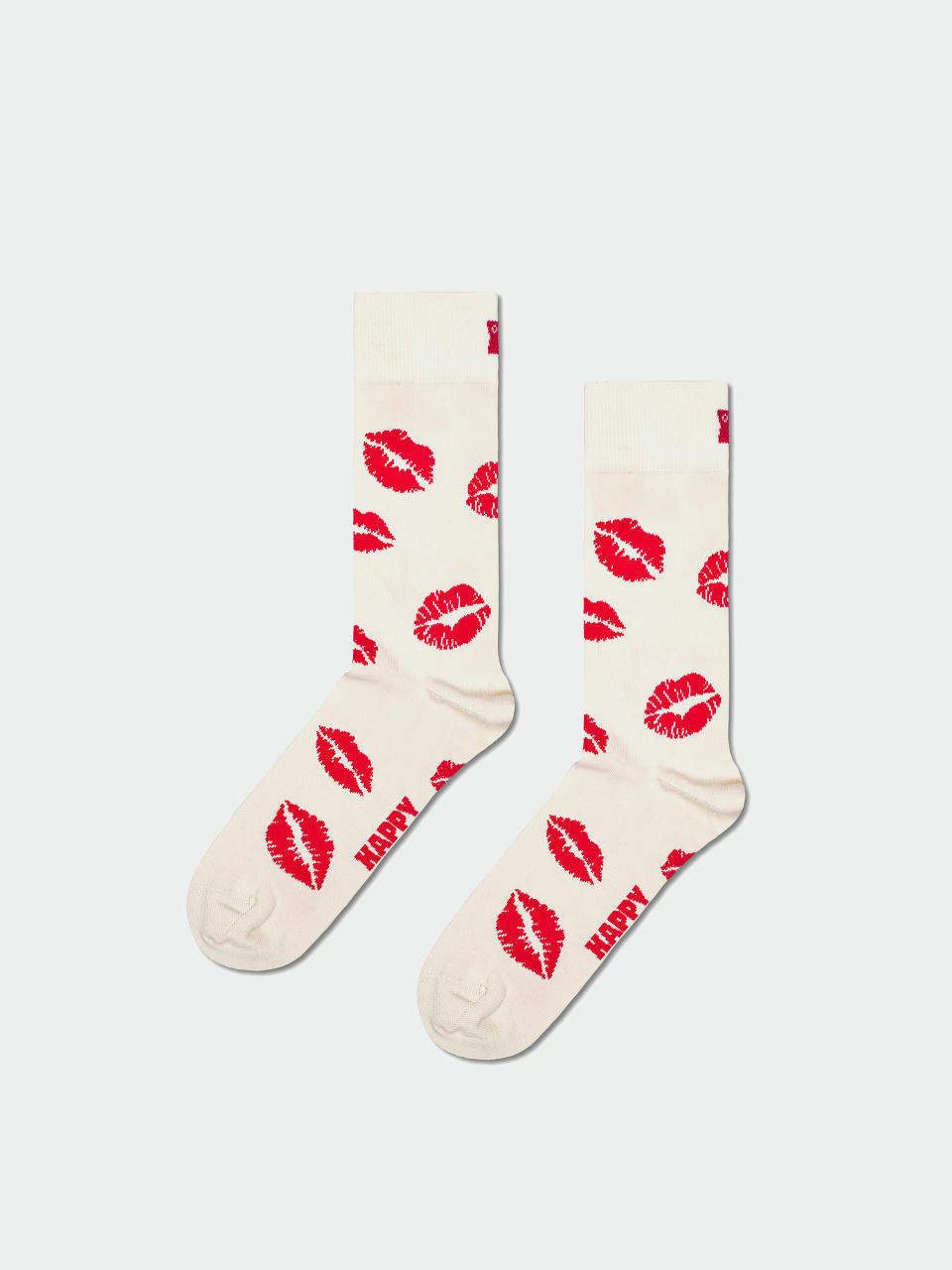 Ponožky Happy Socks Kisses (white)