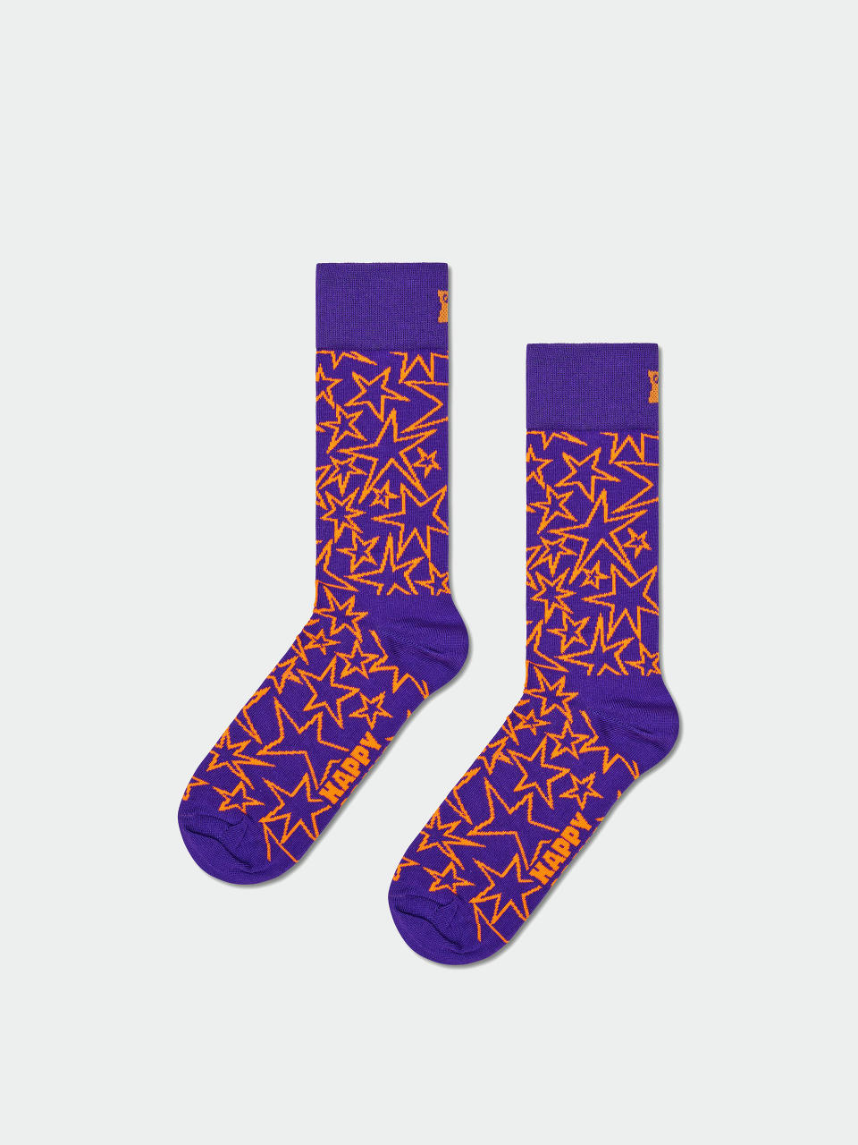 Ponožky Happy Socks Mega Star (purple)