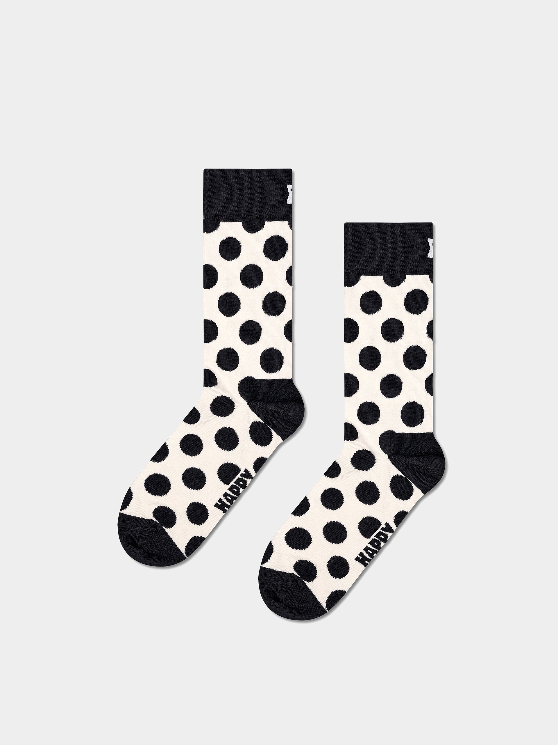 Ponožky Happy Socks 3-Pack Black And White (black)