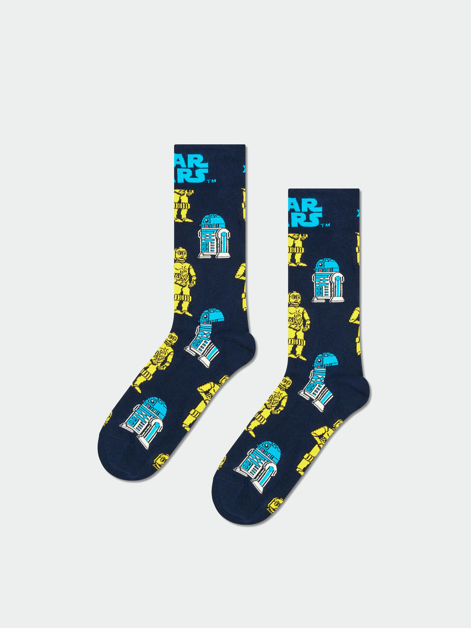 Ponožky Happy Socks Star Wars R2D2 & C3PO (navy)