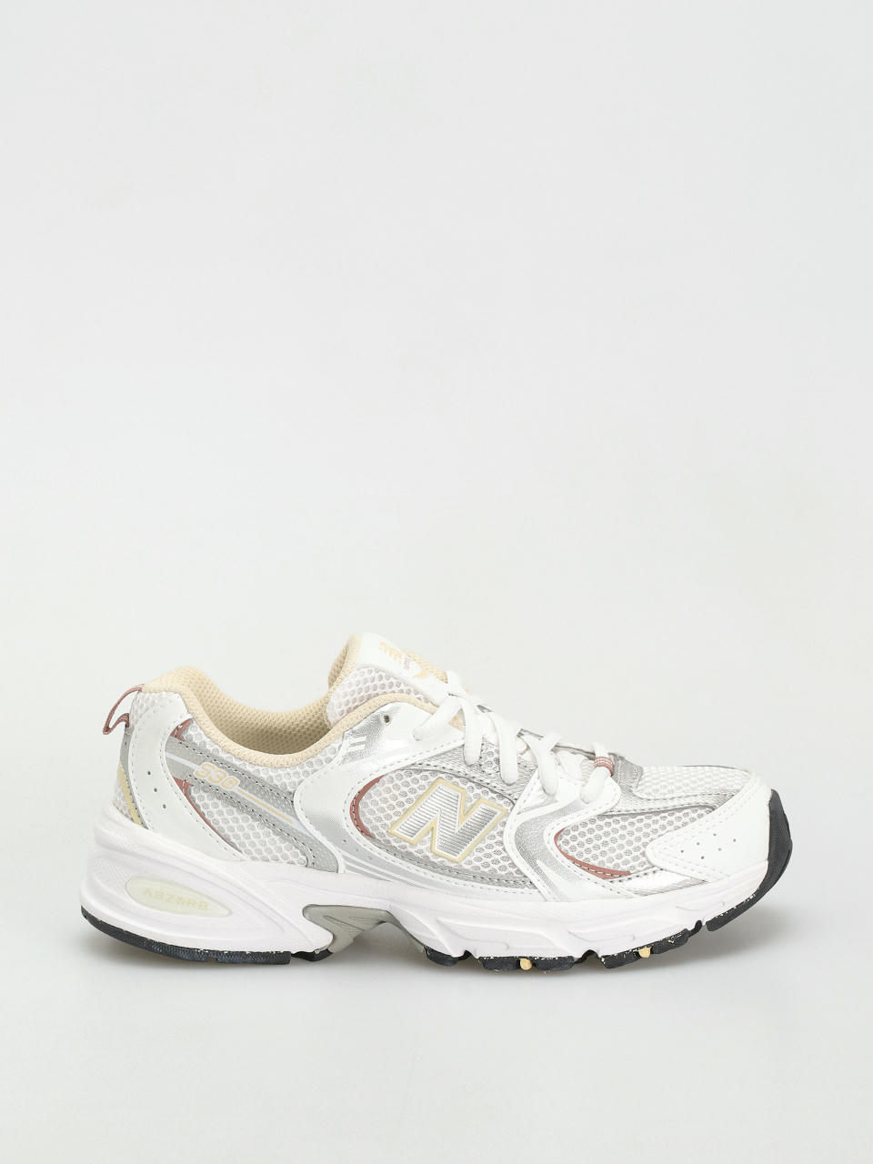 Topánky New Balance 530 JR (white silver beige)