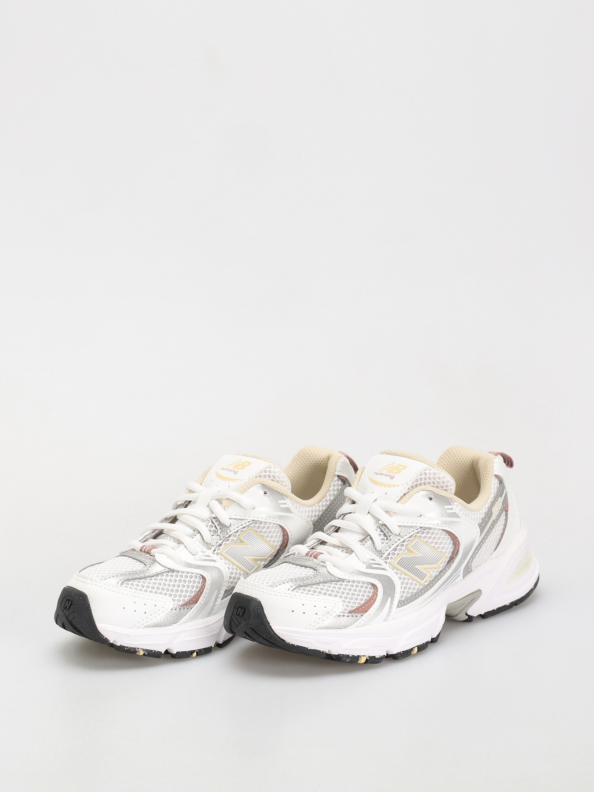 Topánky New Balance 530 JR (white silver beige)