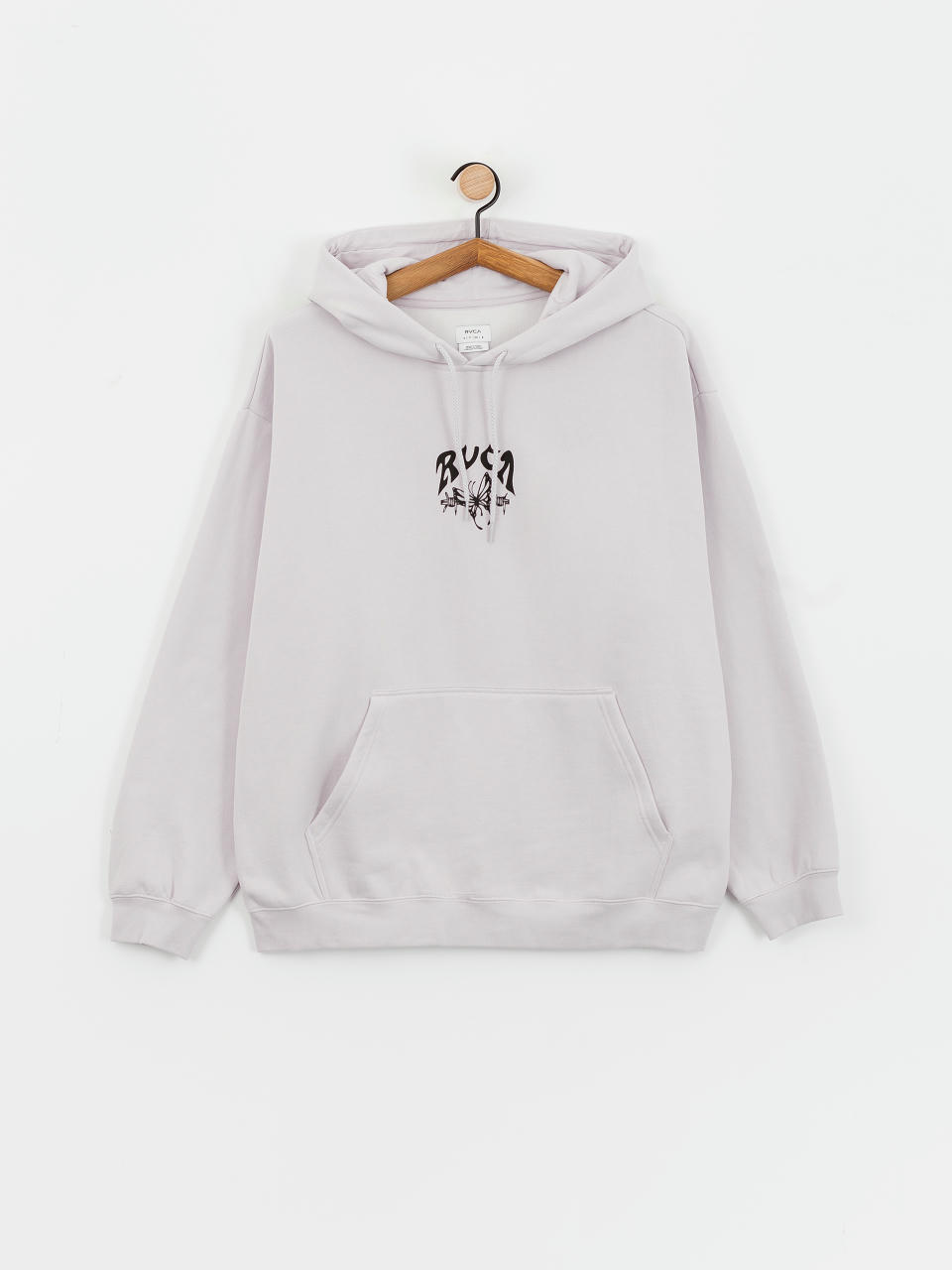 Mikina s kapucňou RVCA Baggie Bf HD Wmn (fog)