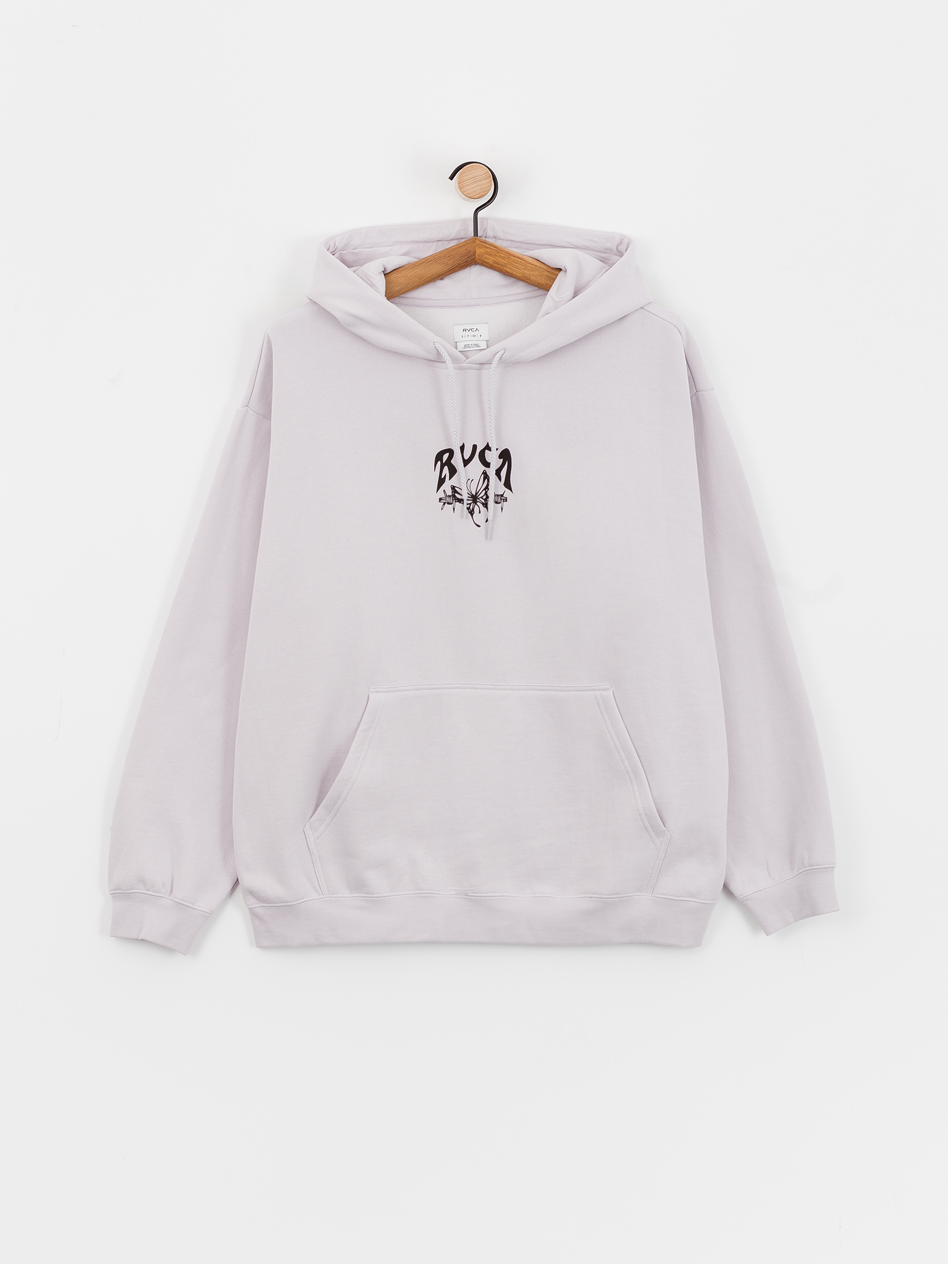 Mikina s kapucňou RVCA Baggie Bf HD Wmn (fog)