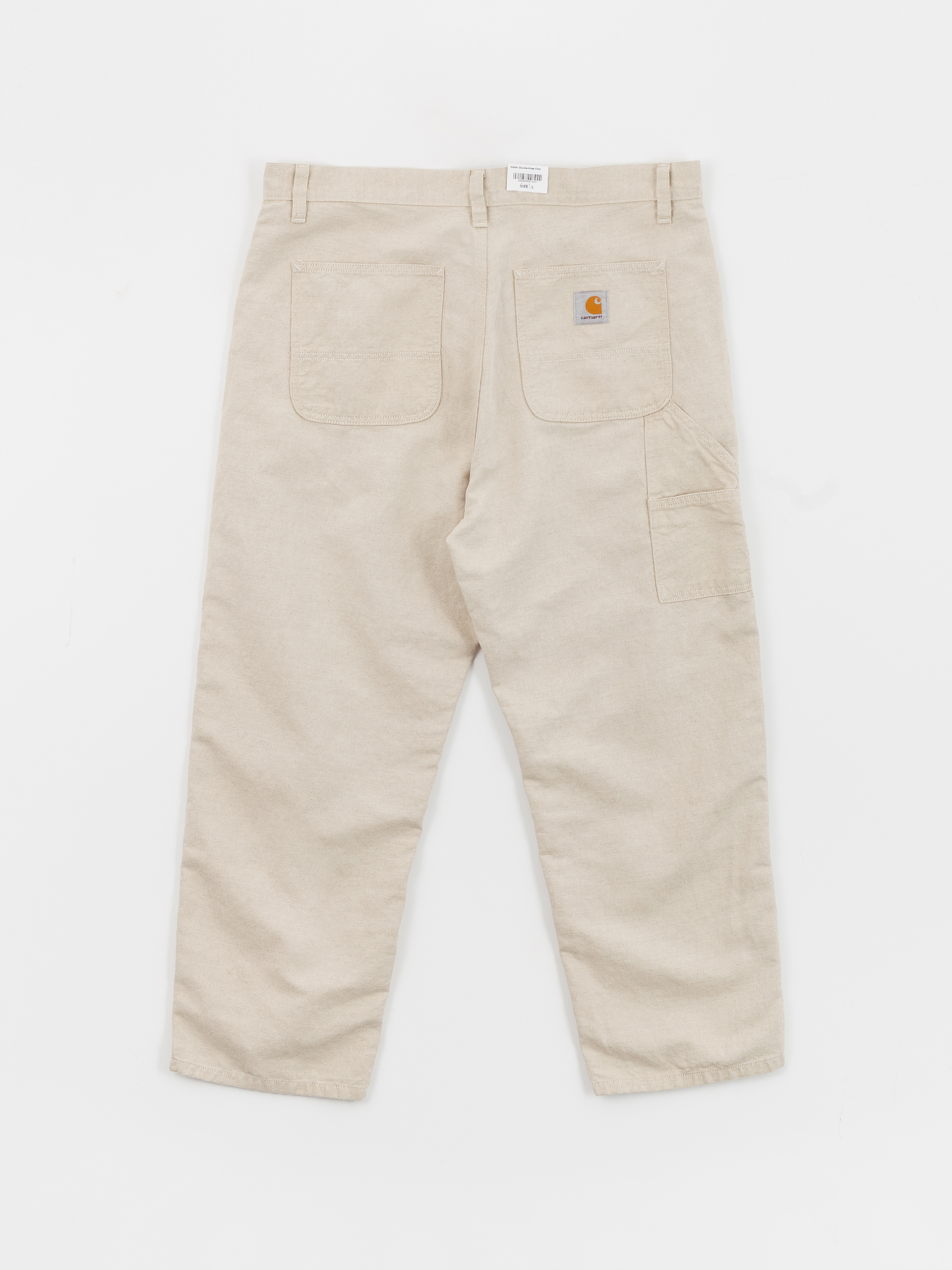 Nohavice Carhartt WIP Walter Double Knee (natural)