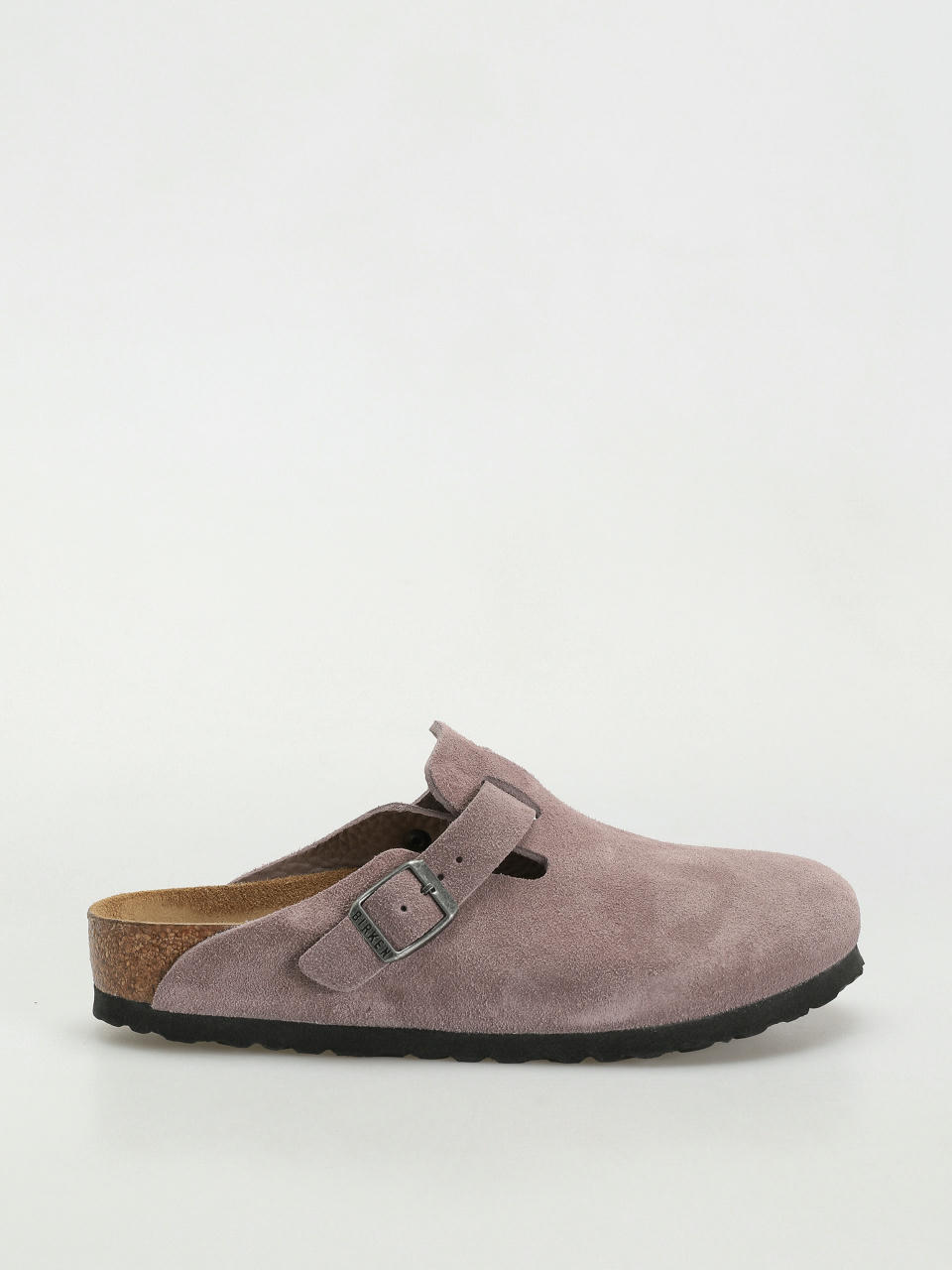 Šľapky Birkenstock Boston Suede Regular Wmn (faded purple)