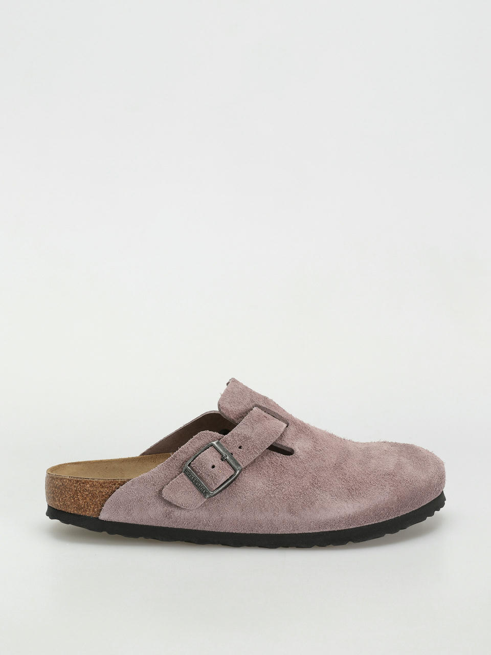 Šľapky Birkenstock Boston Suede Narrow (faded purple)