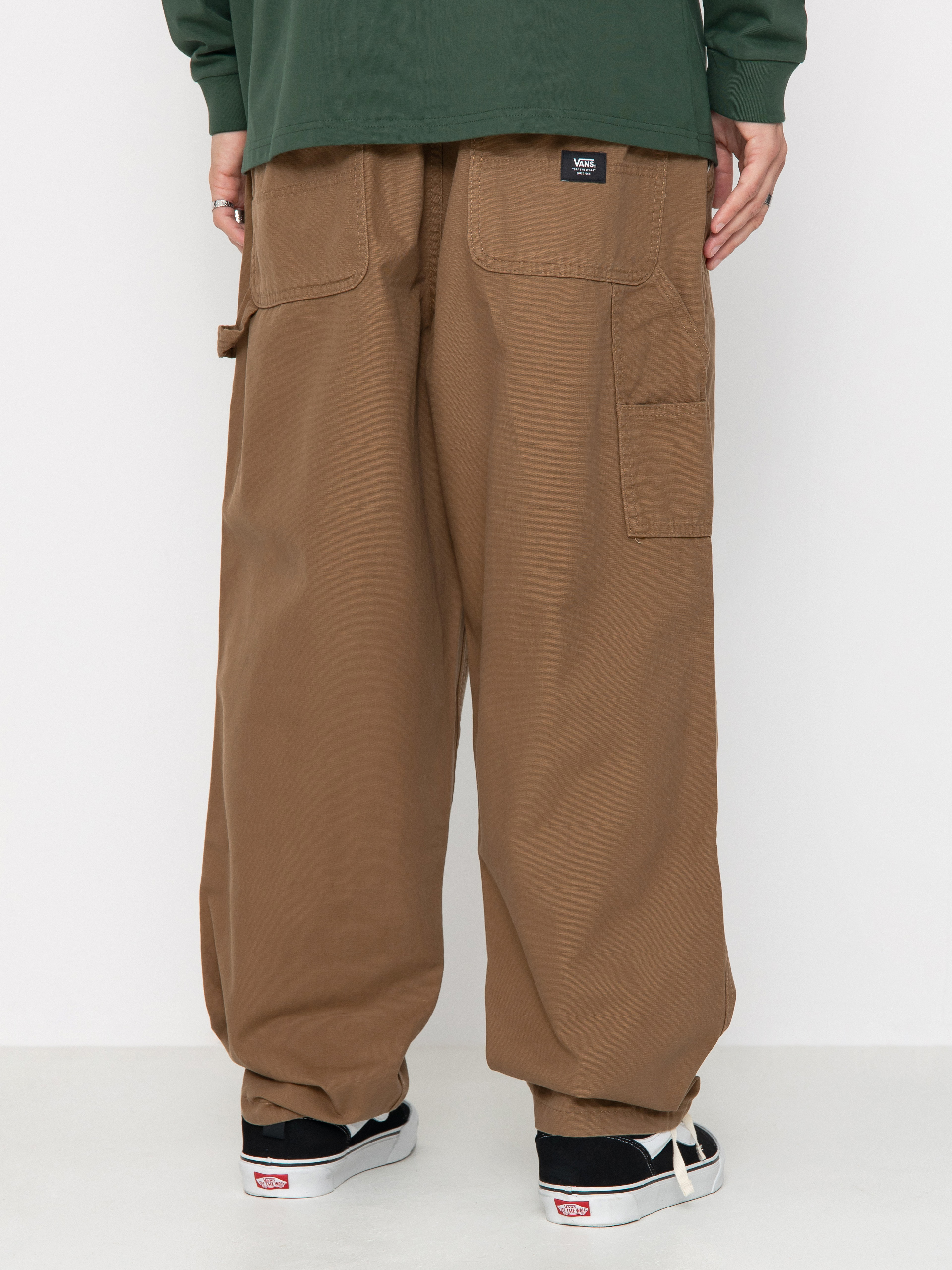 Nohavice Vans Range Carpenter Canvas Baggy Tapered (sepia)
