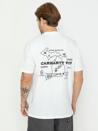 Tričko Carhartt WIP Home State (white)