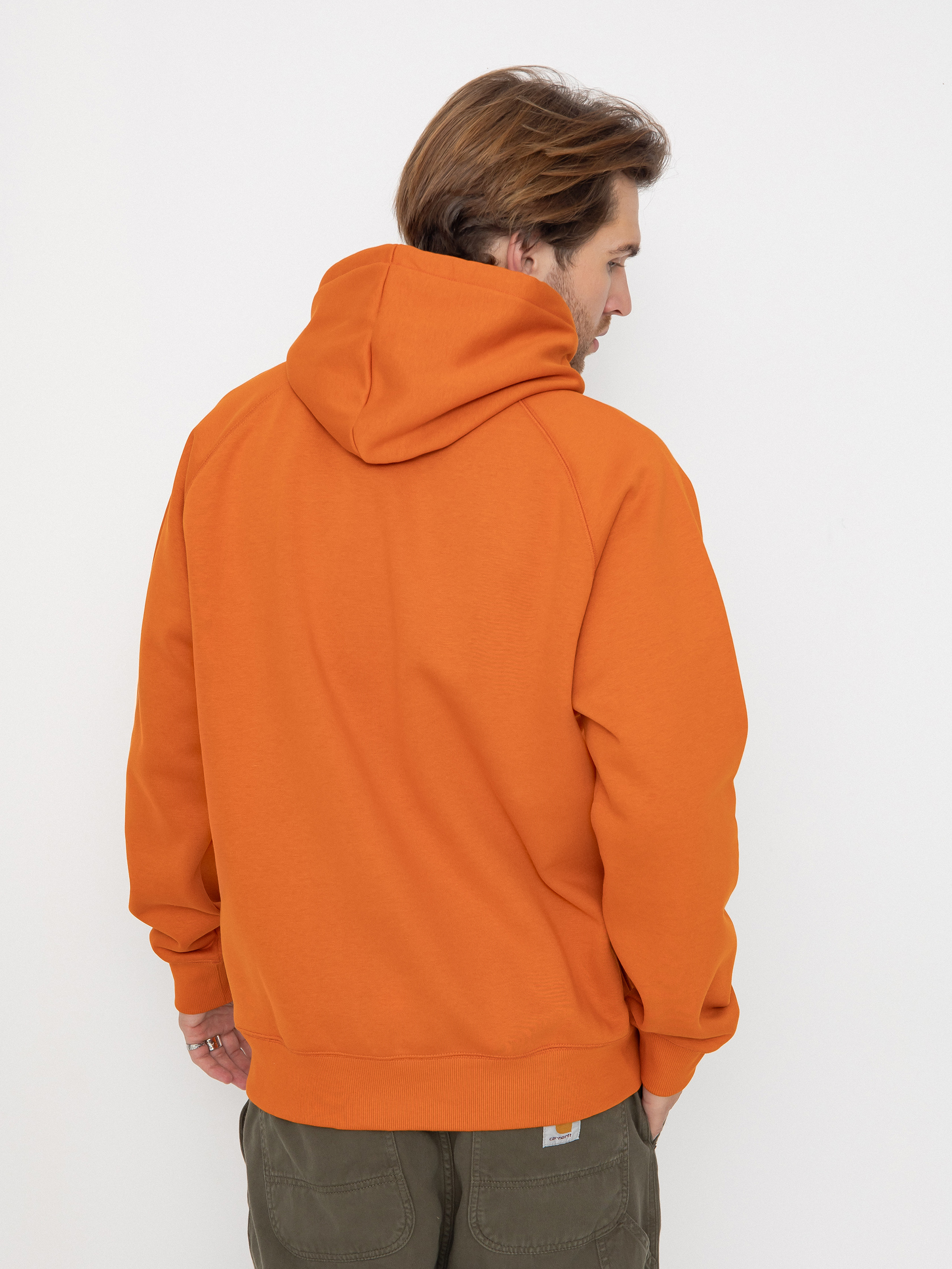 Mikina s kapucňou Carhartt WIP Chase HD (turmeric/gold)