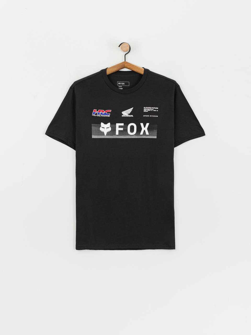 Tričko Fox X Honda (black)