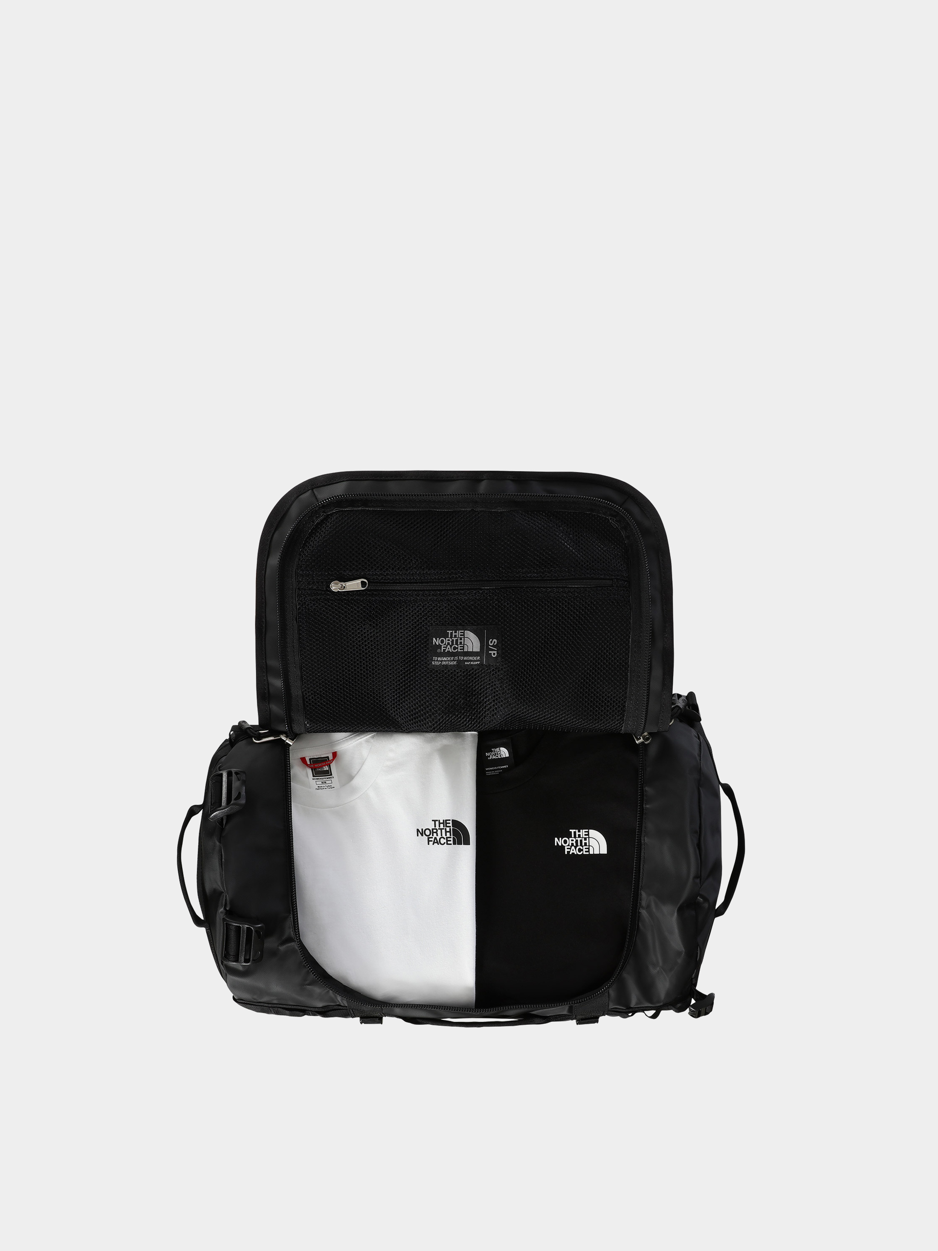 Taška The North Face Base Camp Duffel S (tnf black tnf white npf)
