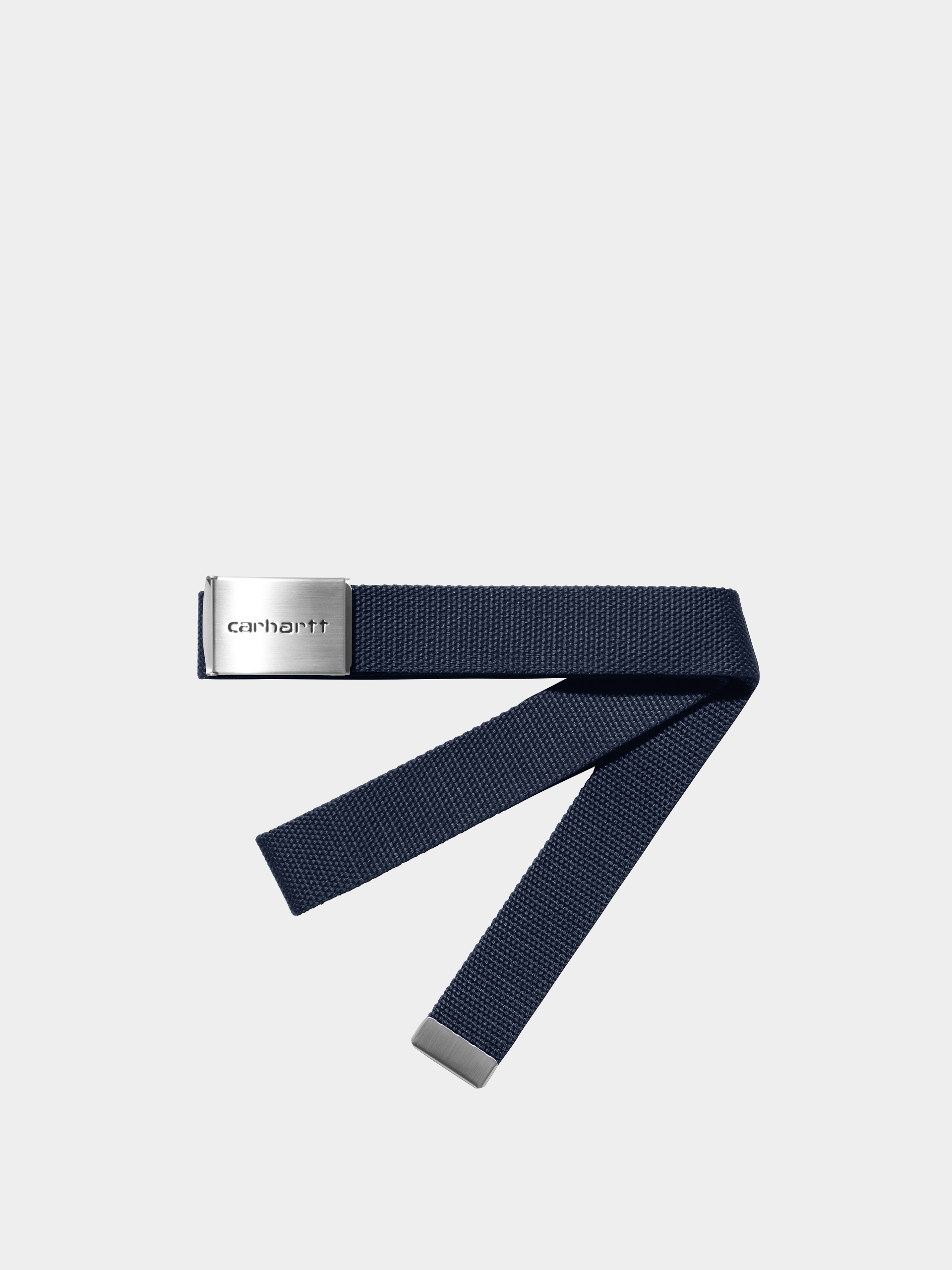 Opasok Carhartt WIP Clip Belt Chrome (air force blue)