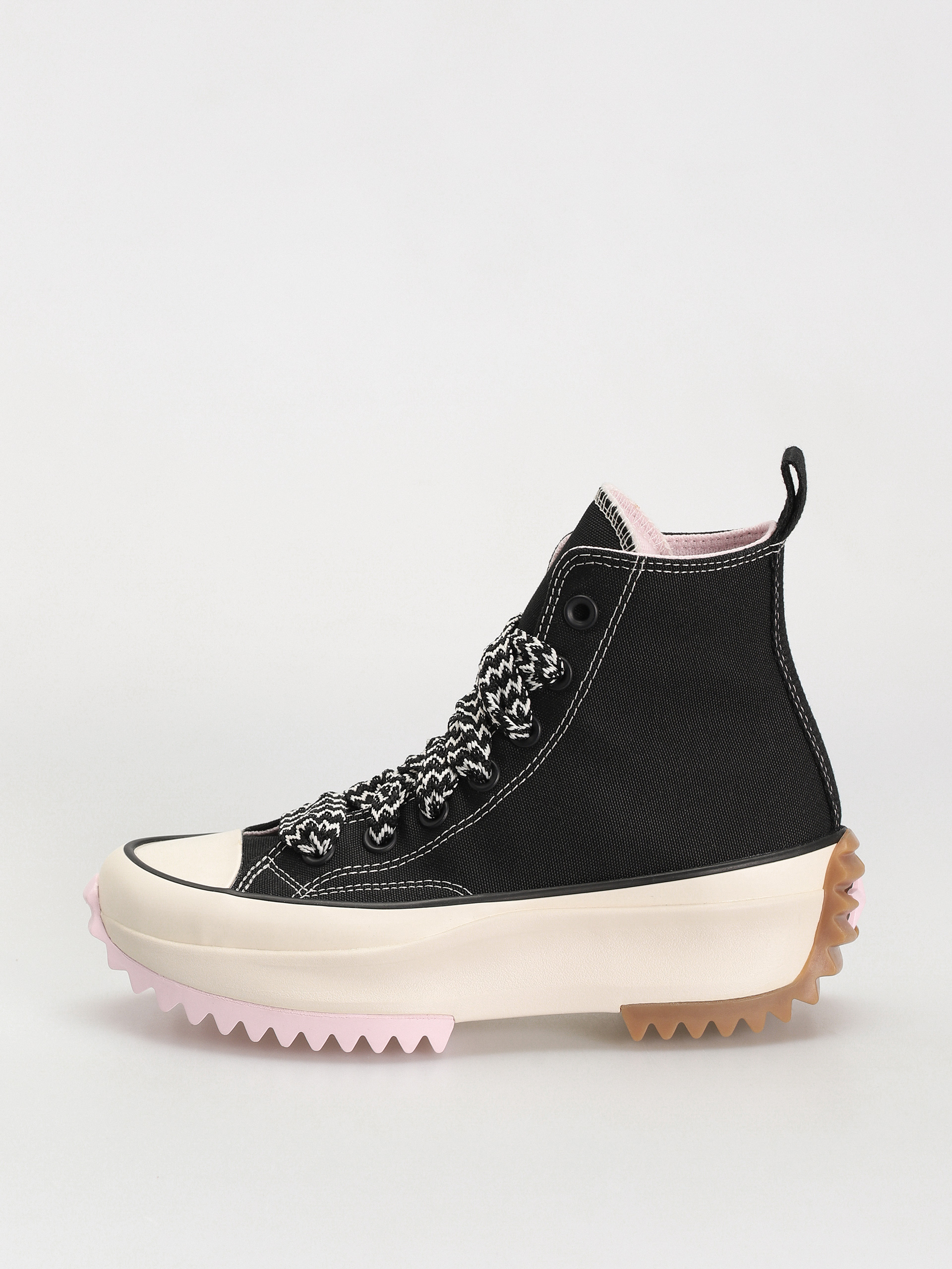 Topánky Converse Run Star Hike Hi (black/pink foam/egret)