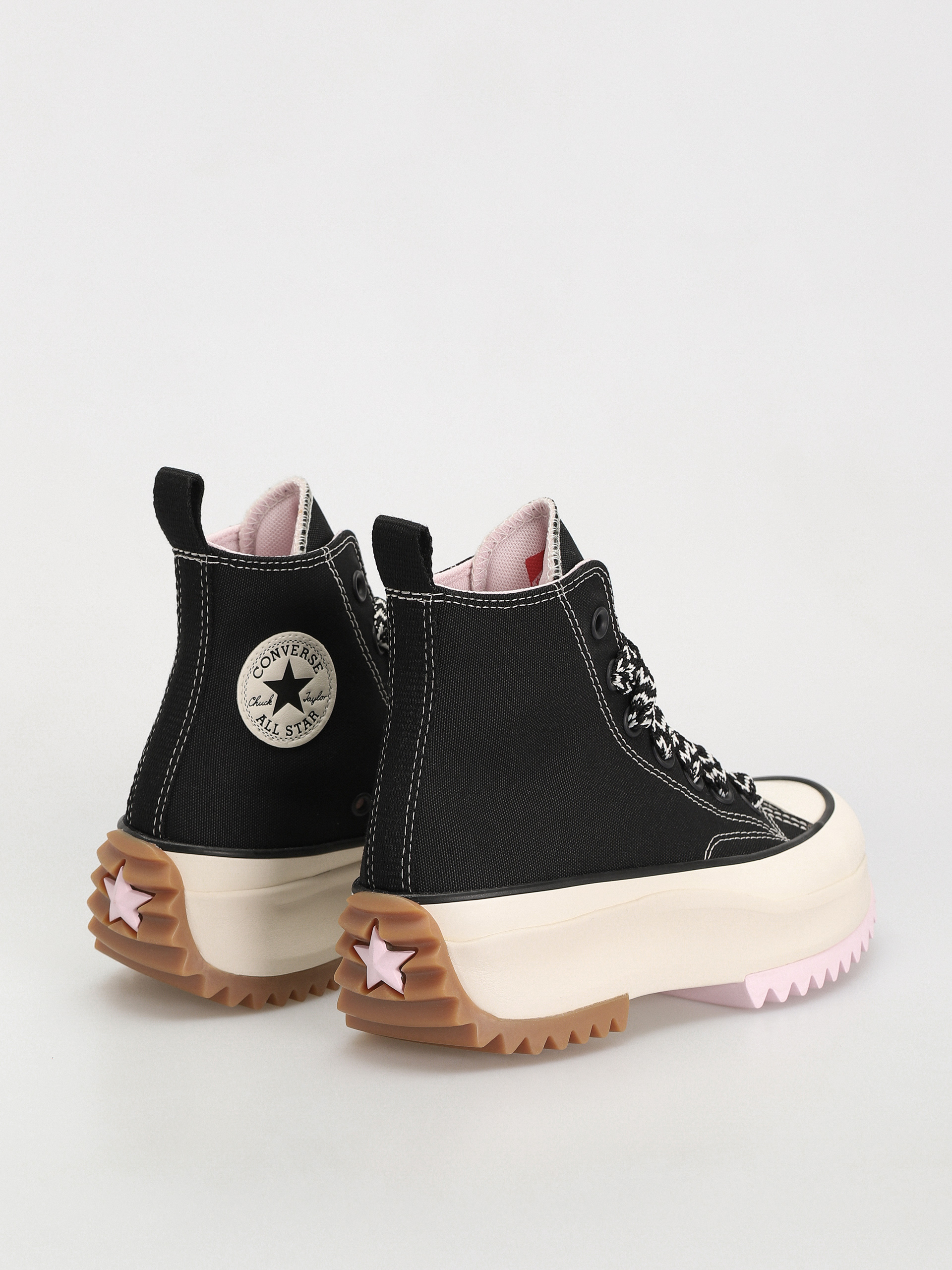 Topánky Converse Run Star Hike Hi (black/pink foam/egret)