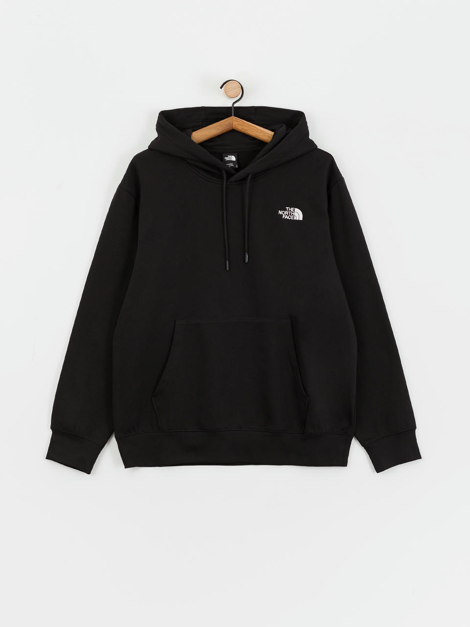 Mikina s kapucňou The North Face Essential Relaxed HD (tnf black)