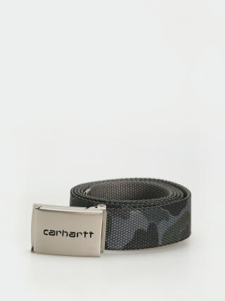 Opasok Carhartt WIP Clip Belt Chrome (camo duck/grey)