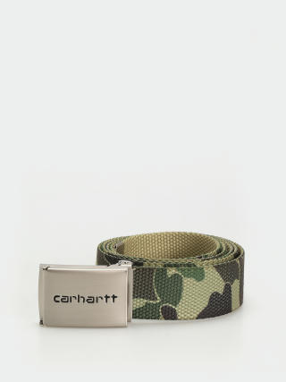 Opasok Carhartt WIP Clip Belt Chrome (camo duck/green)