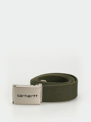 Opasok Carhartt WIP Clip Belt Chrome (office green)