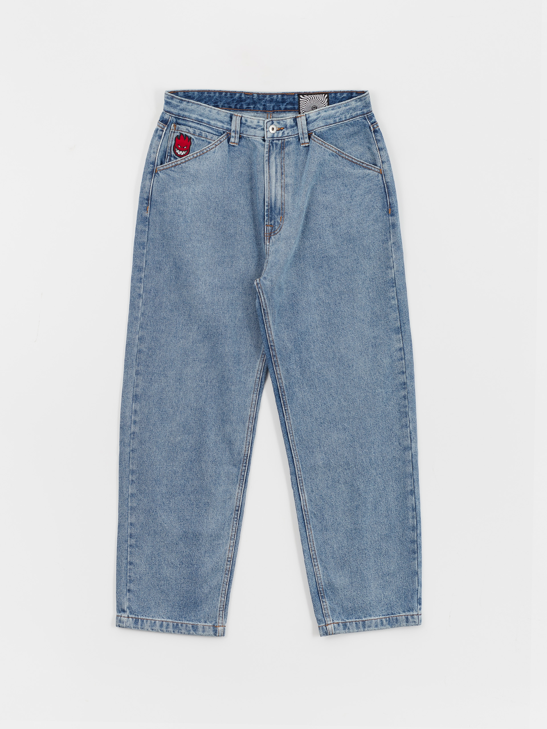 Nohavice Spitfire Big Head Denim (medium stone wash)