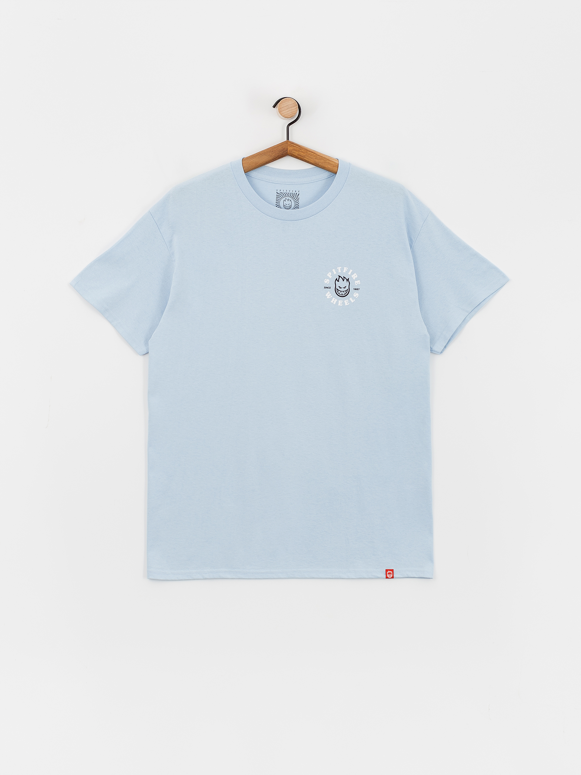 Tričko Spitfire Big Head Classic (light blue/black/white)