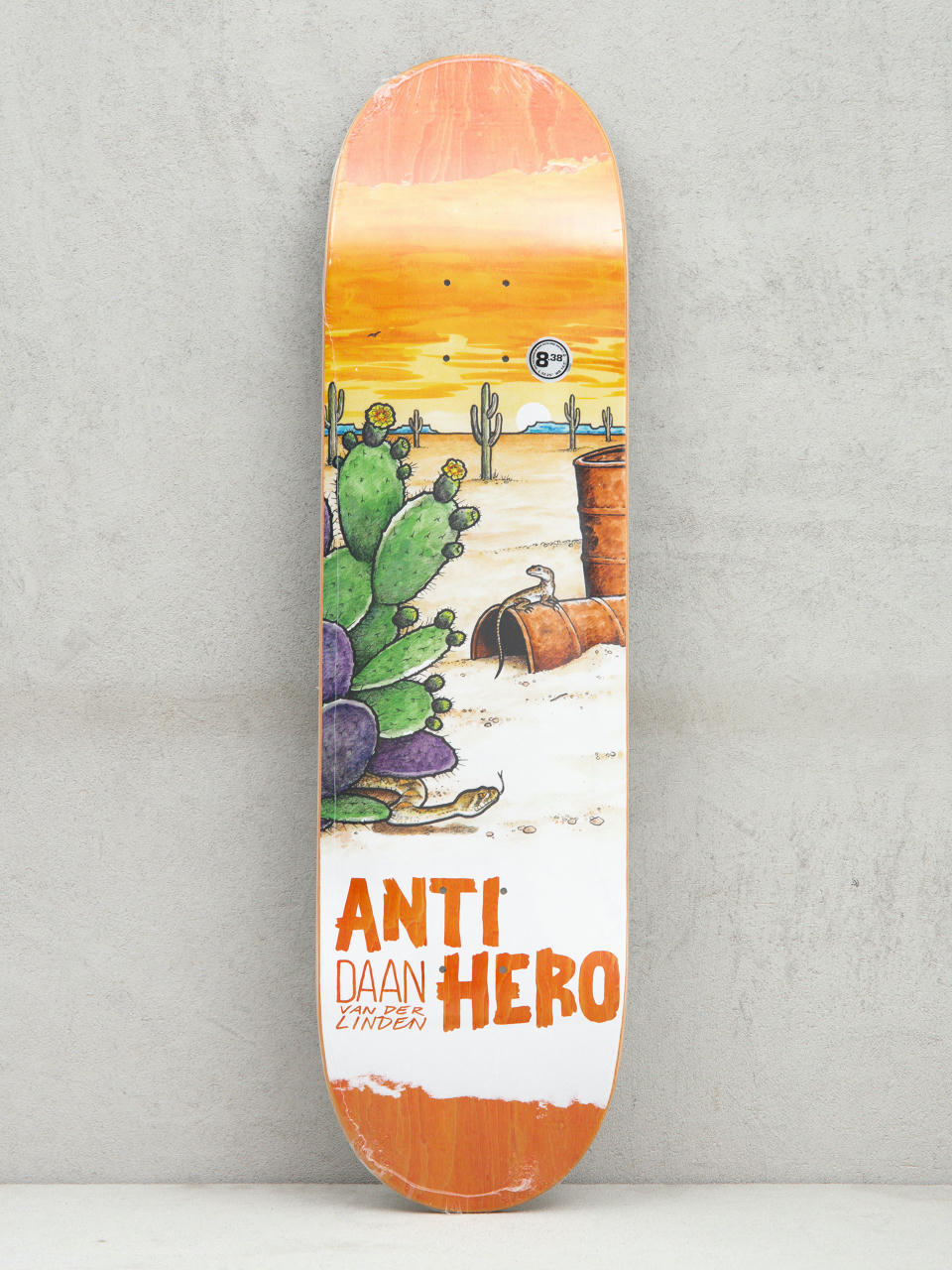 Doska Antihero Daan Desertscape (orange)