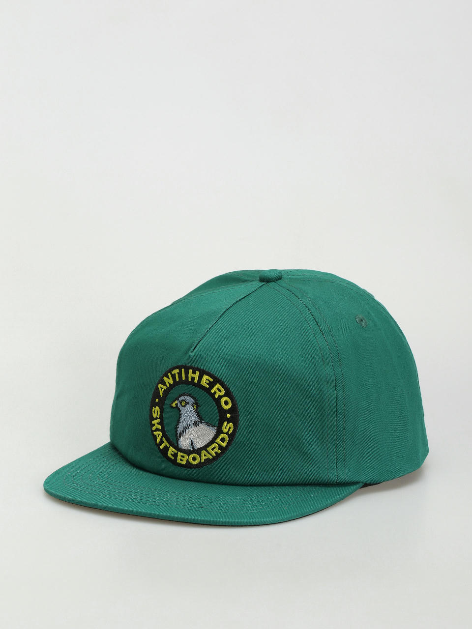 Šiltovka Antihero Basic Pigeon Round Snap (dark green)