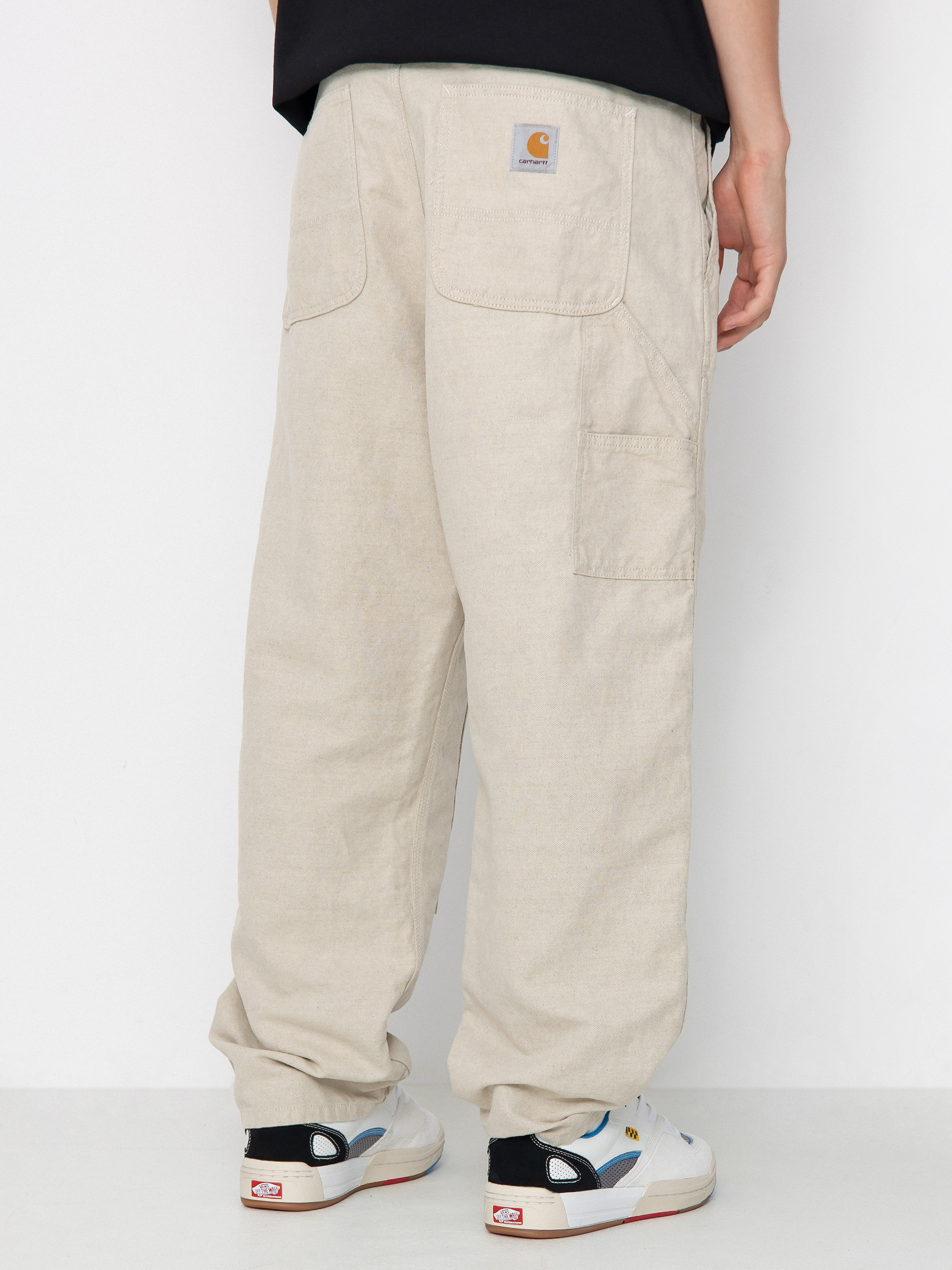 Nohavice Carhartt WIP Walter Double Knee (natural)
