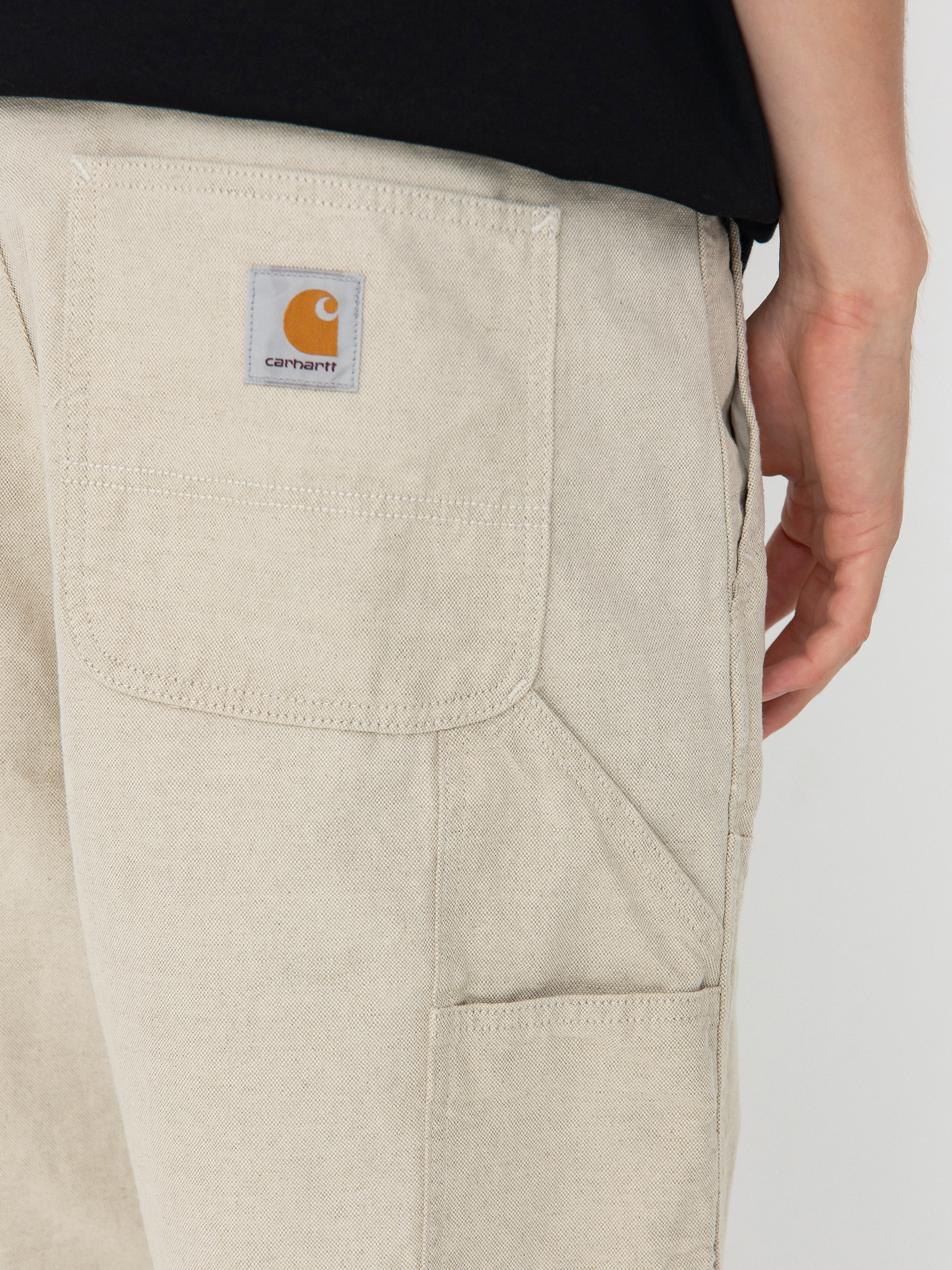 Nohavice Carhartt WIP Walter Double Knee (natural)