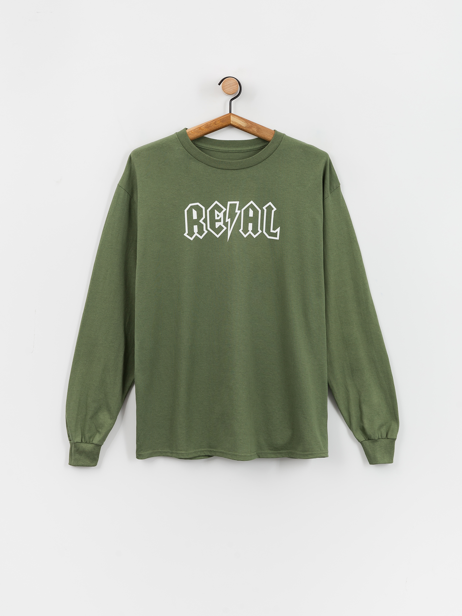 Triko Real Deeds (military green/white)