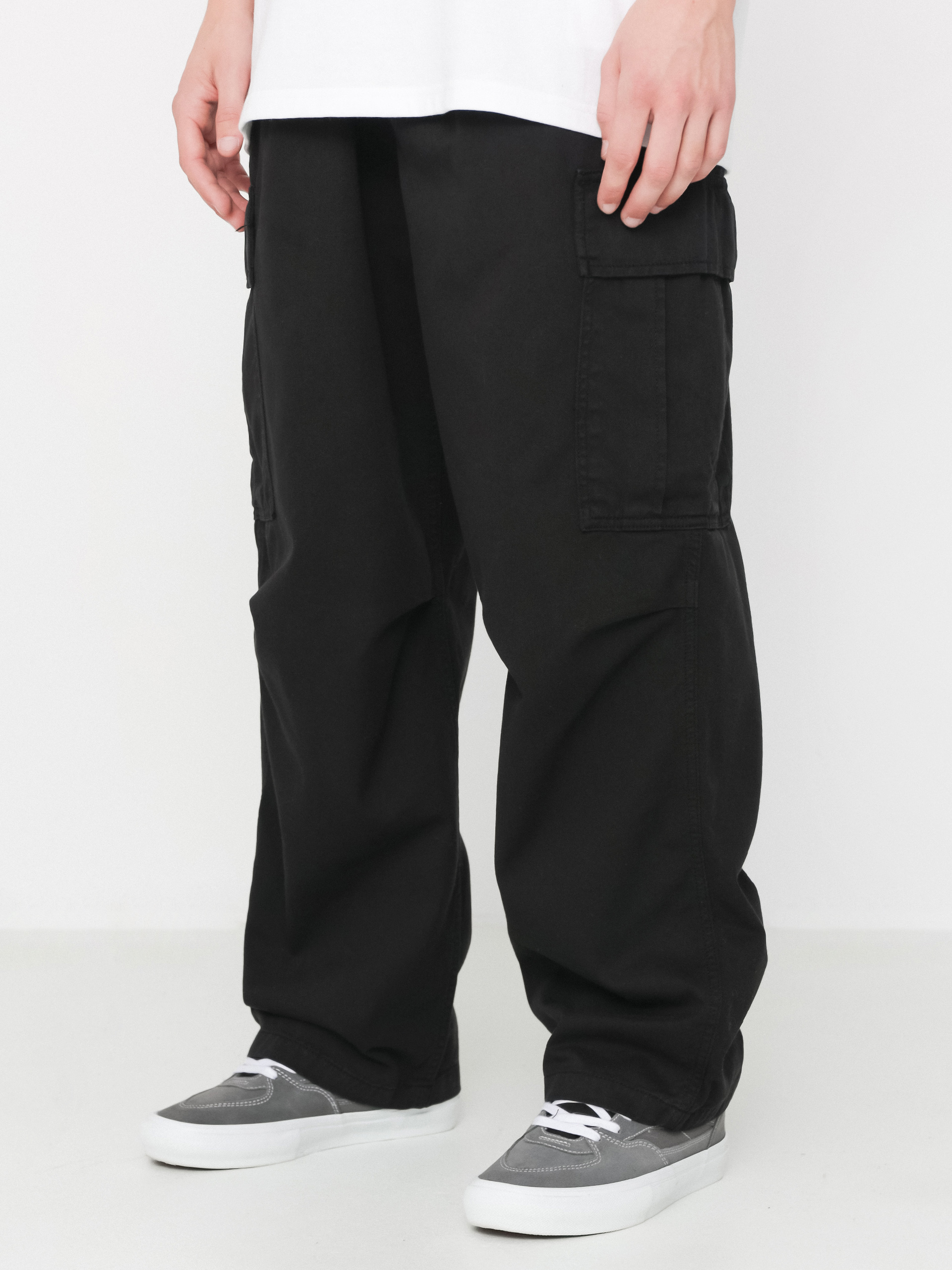 Nohavice Carhartt WIP Cole Cargo (black)